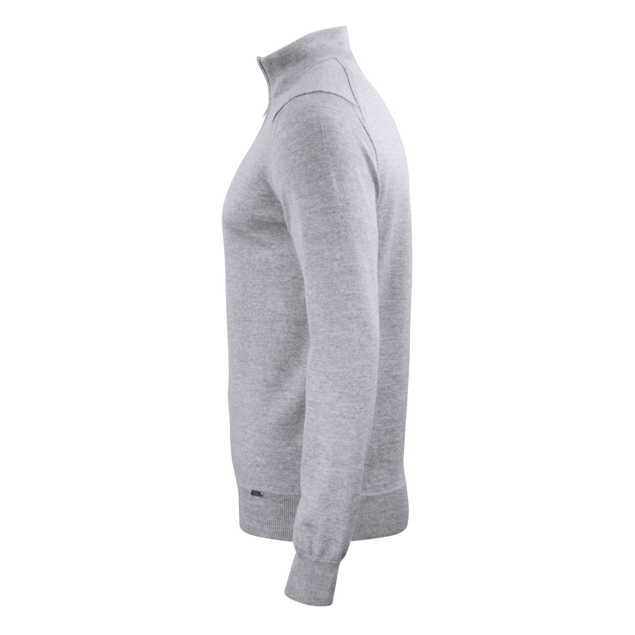 Cutter & Buck Everett Half Zip Sweatshirt Herr - Gråmelerad-5