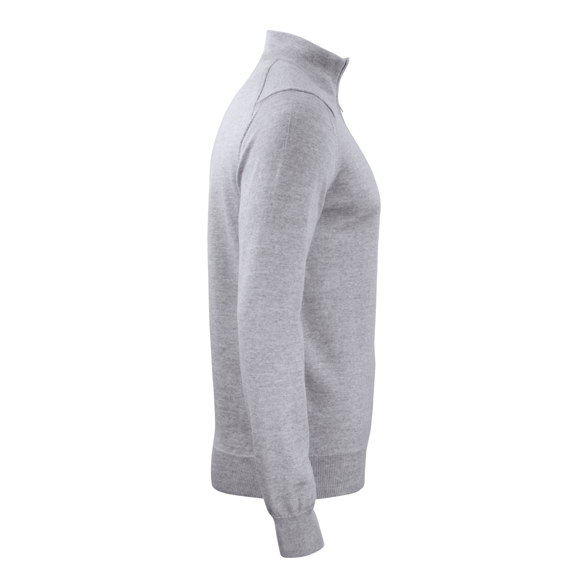 Cutter & Buck Everett Half Zip Sweatshirt Herr - Gråmelerad-3