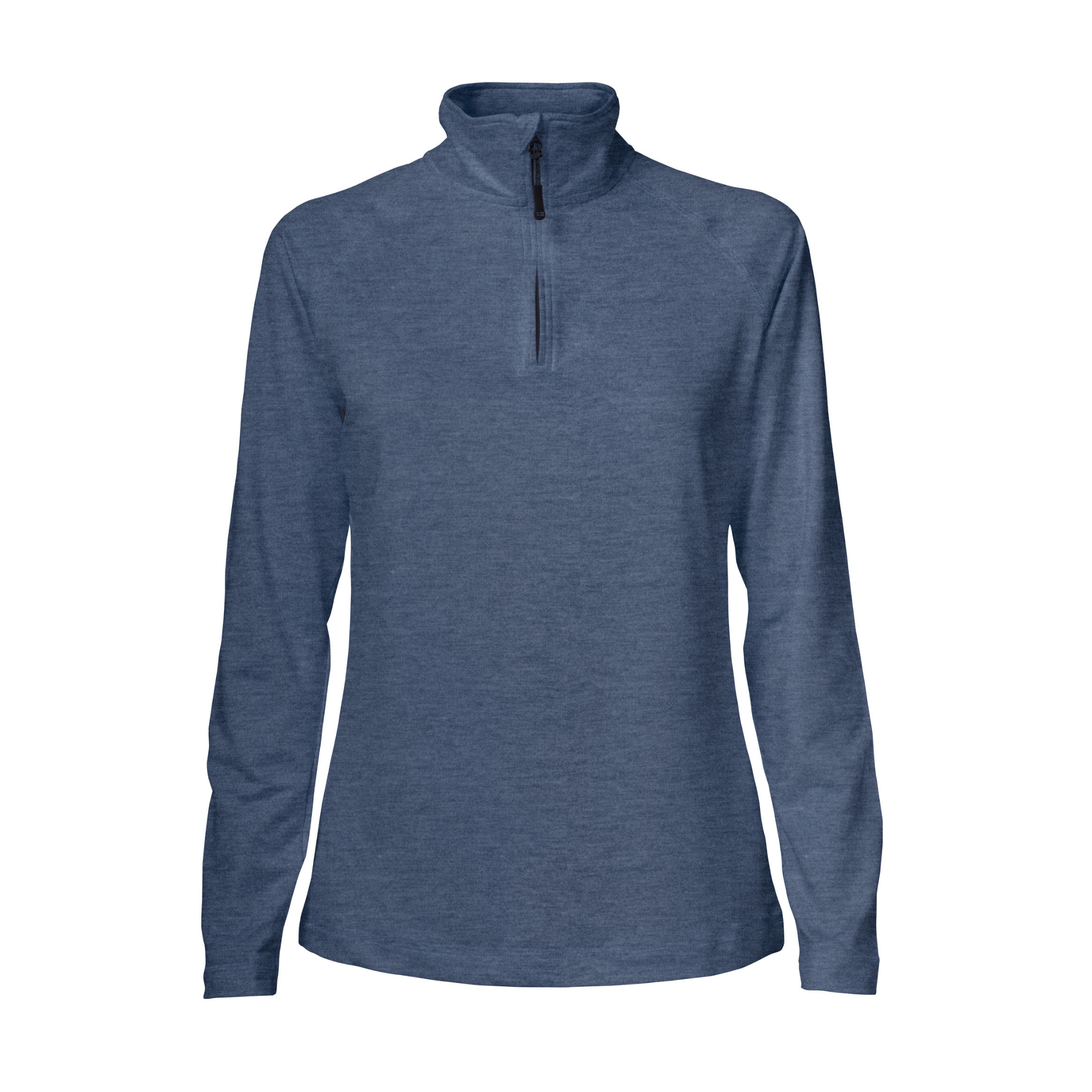 Cutter & Buck Coos Bay Half Zip Funktionströja Dam - Blåmelerad-2