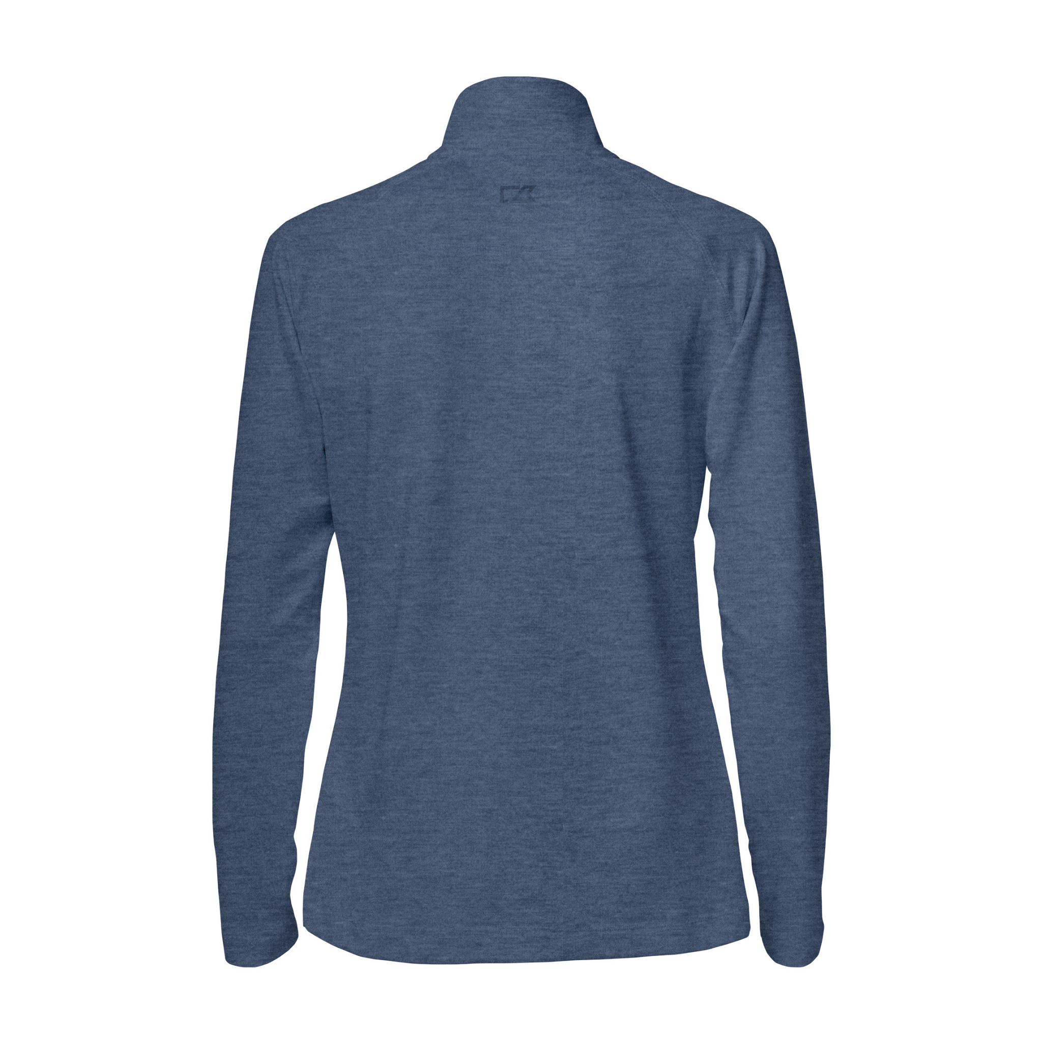 Cutter & Buck Coos Bay Half Zip Funktionströja Dam - Blåmelerad-4