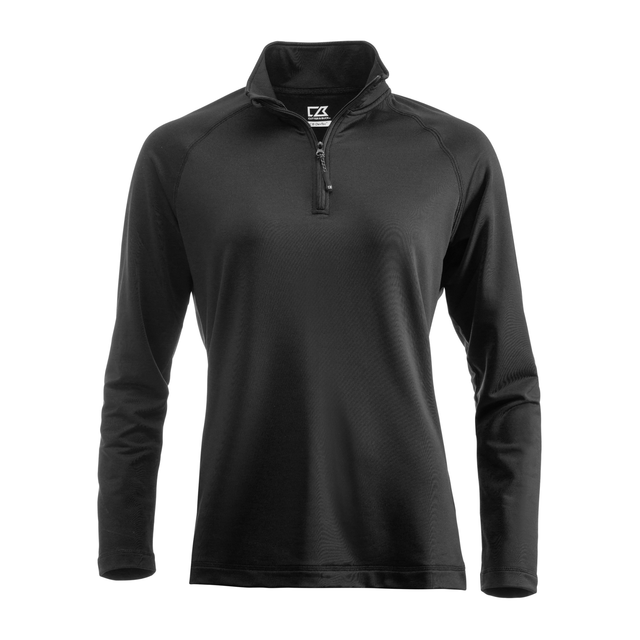 Cutter & Buck Coos Bay Half Zip Funktionströja Dam - Svart-2