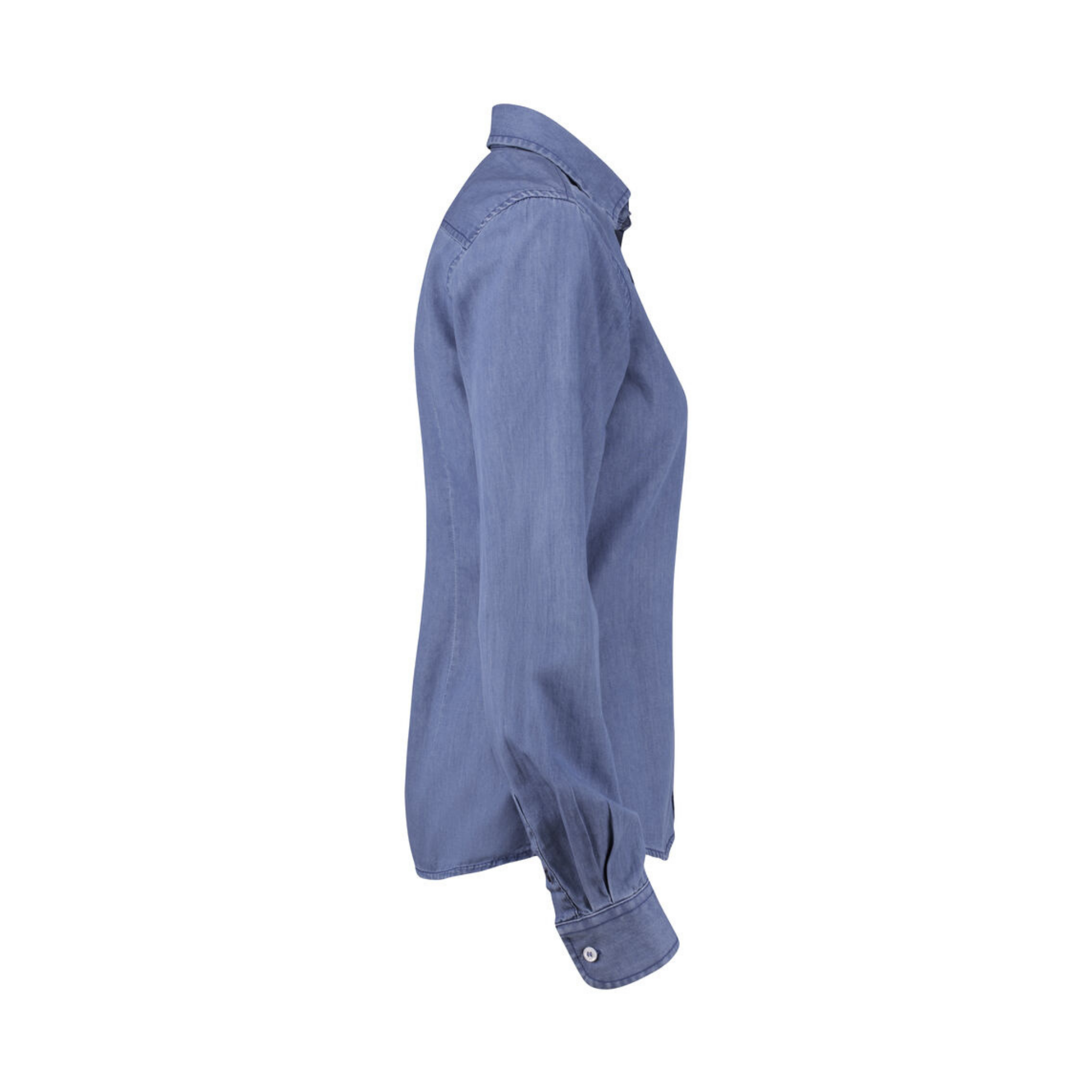 Cutter & Buck Ellensburg Denim Skjorta Dam - Denim Blue-3