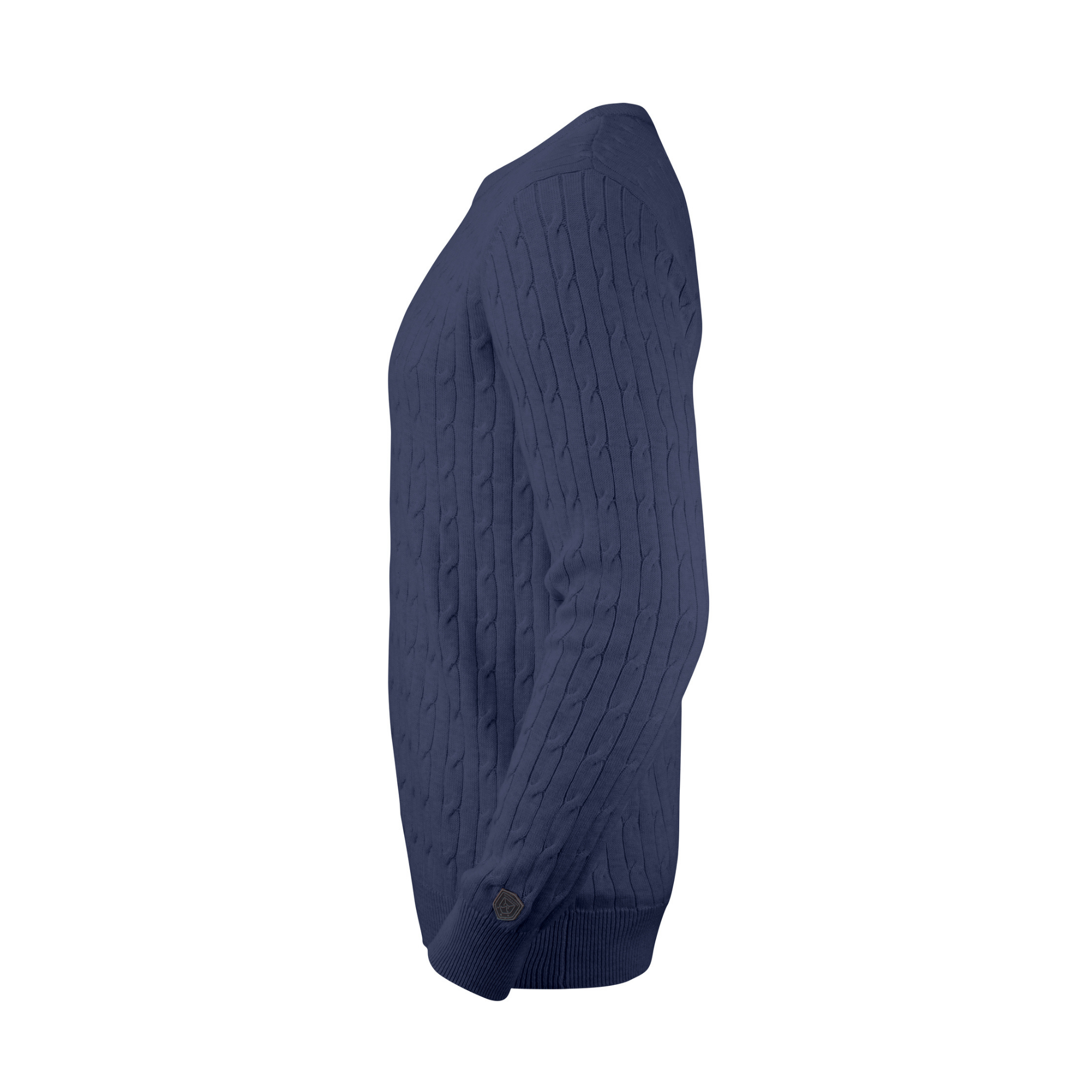 Cutter & Buck Blakely Knitted Sweatshirt Herr - Marinmelerad-5