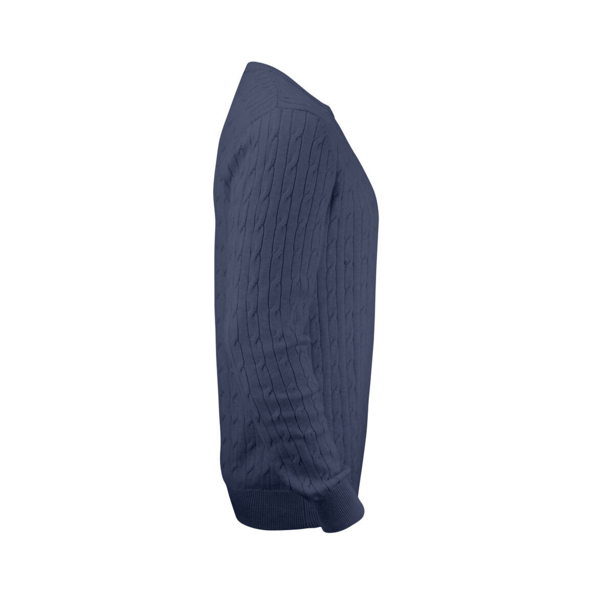Cutter & Buck Blakely Knitted Sweatshirt Herr - Marinmelerad-3