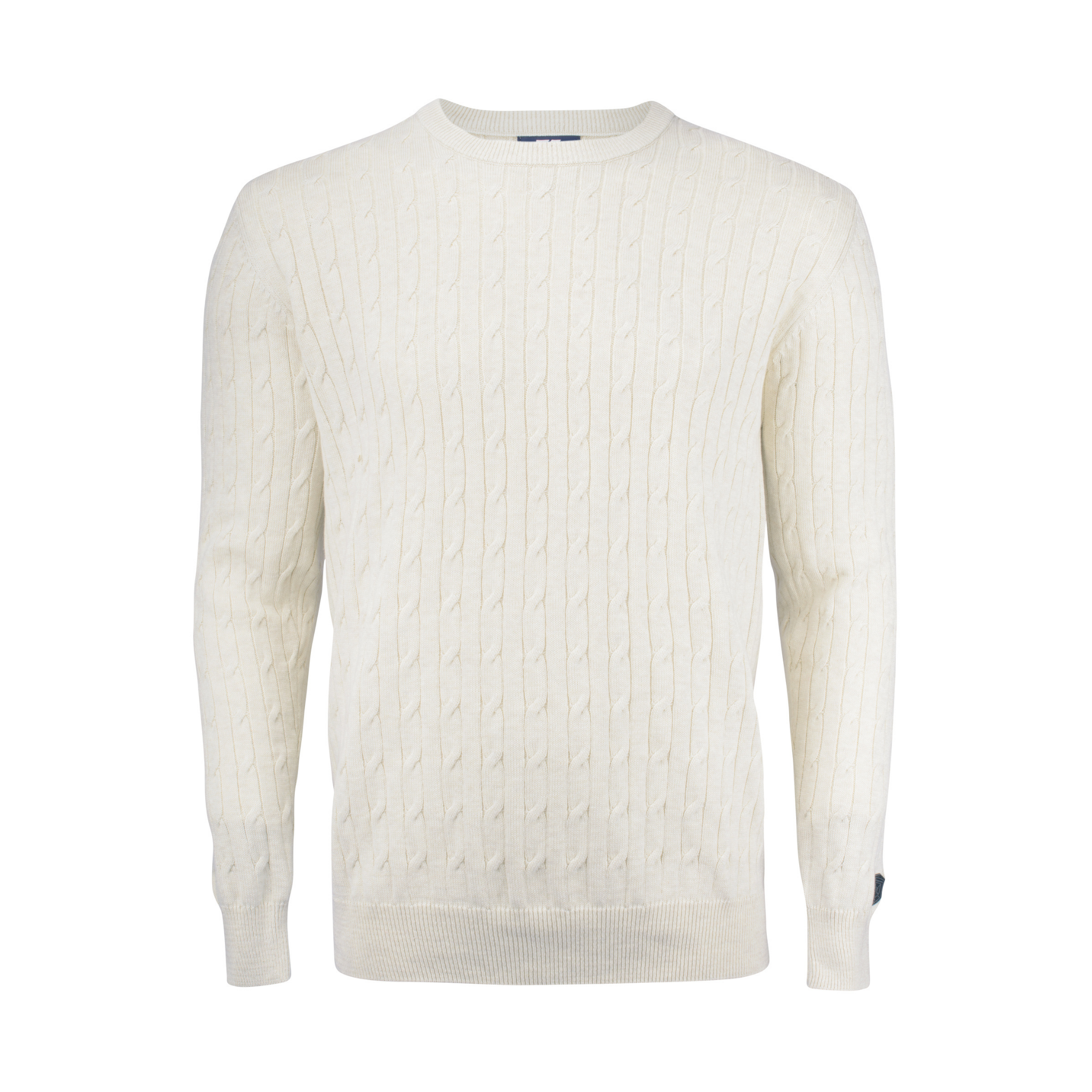 Cutter & Buck Blakely Knitted Sweatshirt Herr - Sandmelerad-2