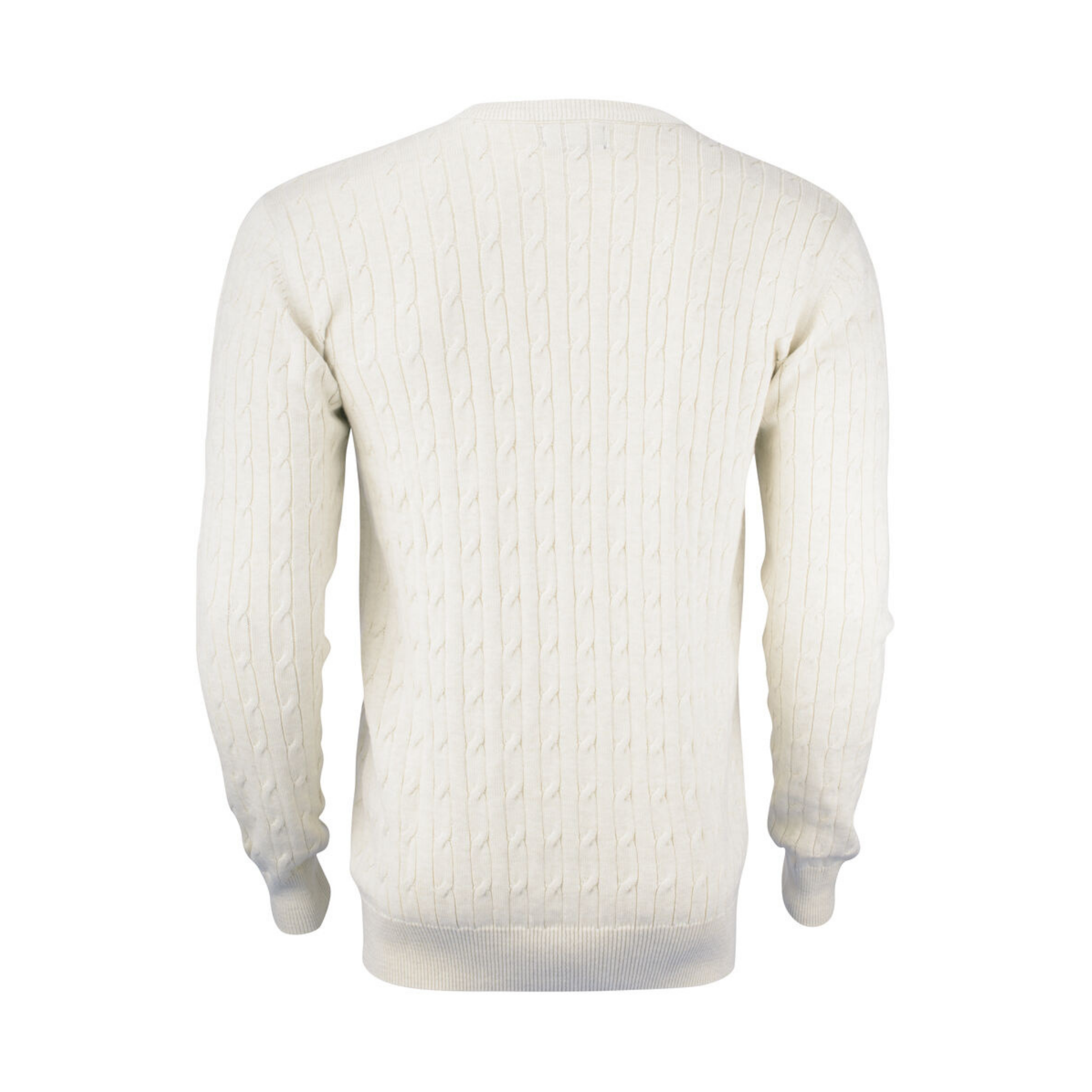 Cutter & Buck Blakely Knitted Sweatshirt Herr - Sandmelerad-4