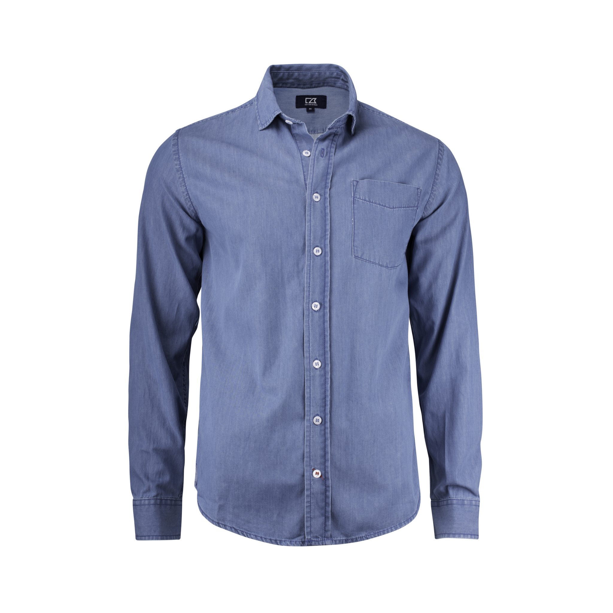 Cutter & Buck Ellensburg Denimskjorta Herr - Denim Blue-2