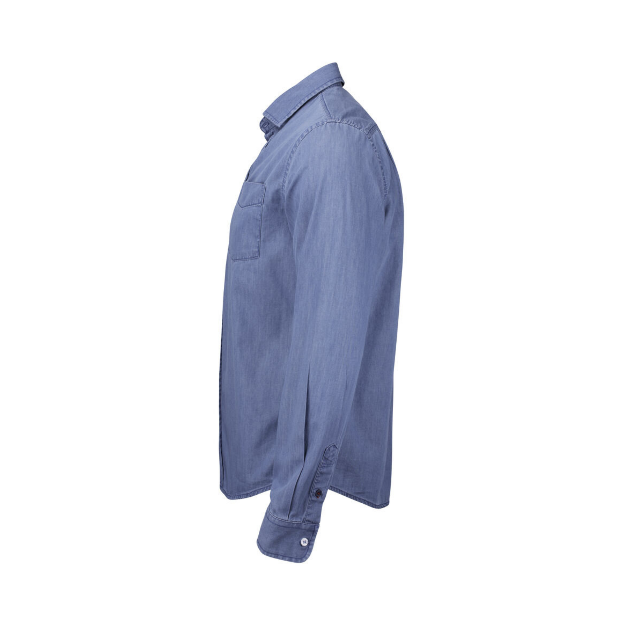 Cutter & Buck Ellensburg Denimskjorta Herr - Denim Blue-5