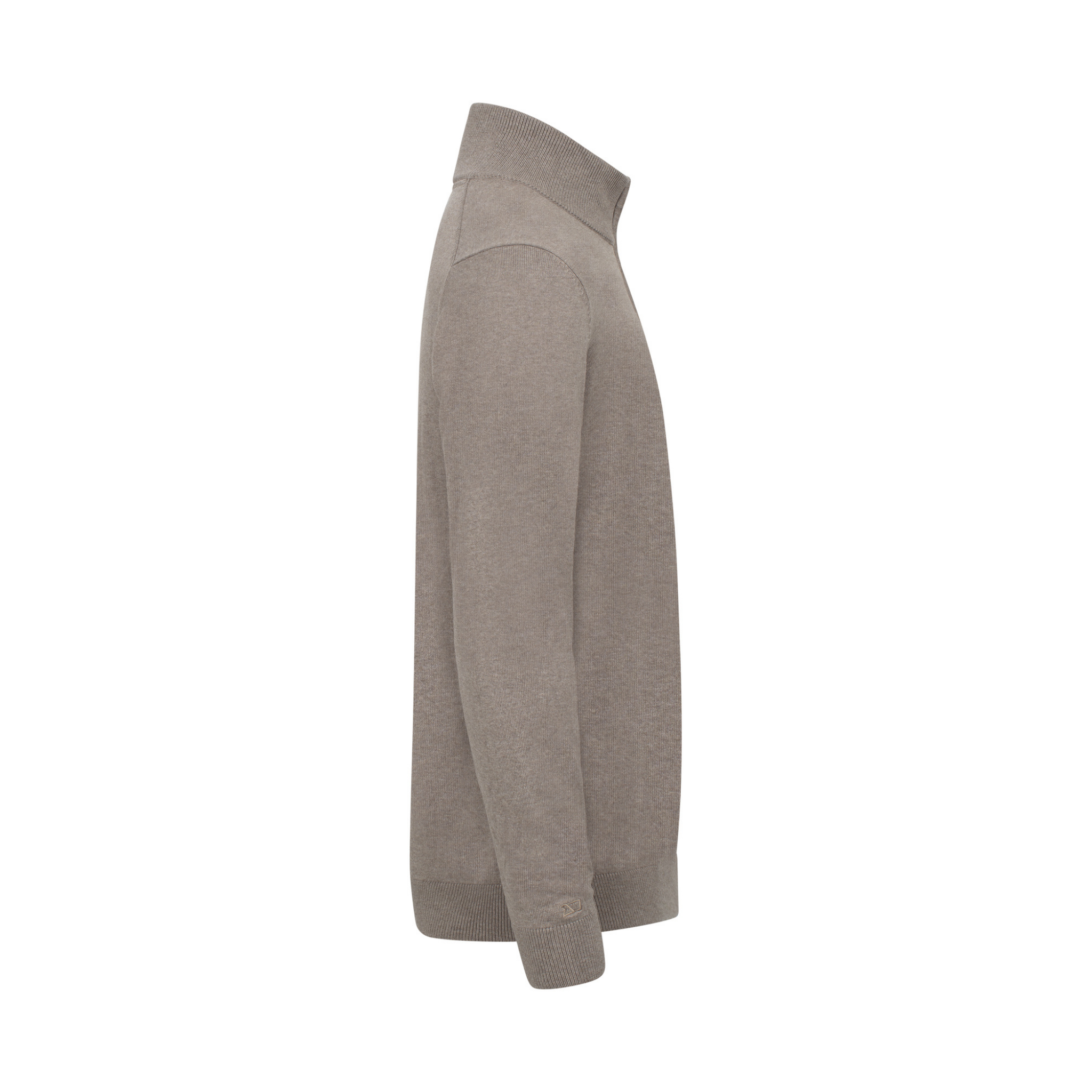Cutter & Buck Oakville Half Zip Herr - Nougatmelerad-3
