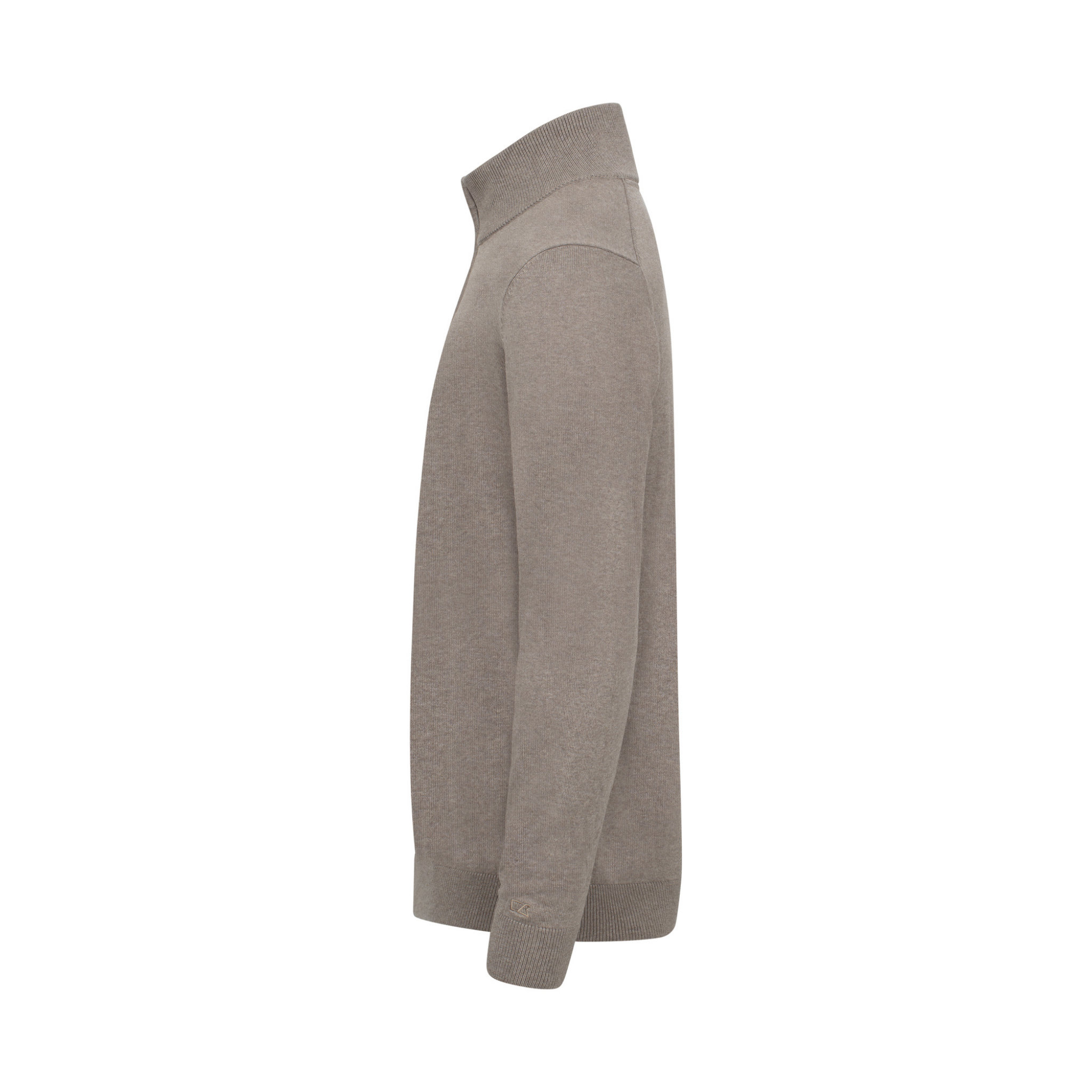 Cutter & Buck Oakville Half Zip Herr - Nougatmelerad-5