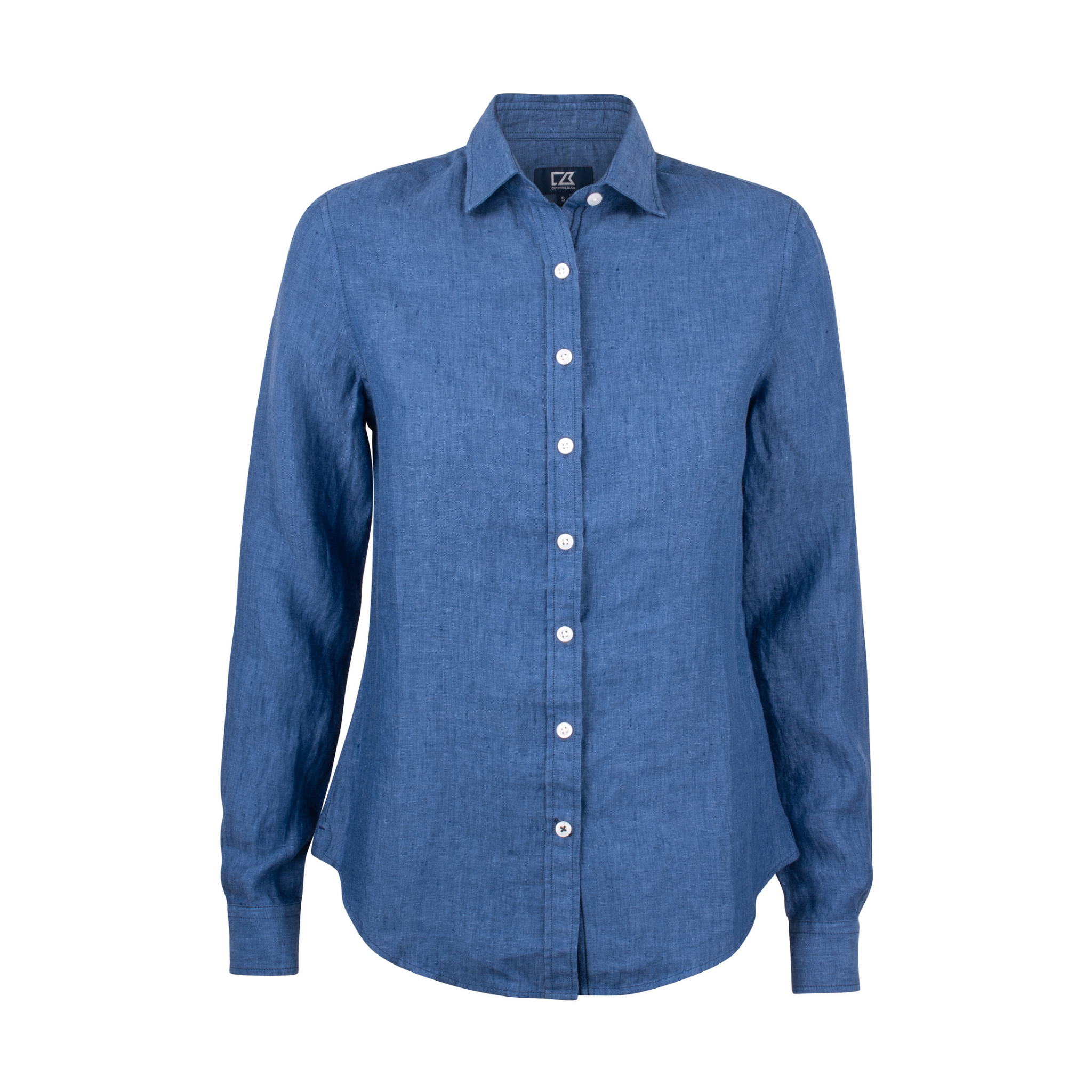 Cutter & Buck Summerland Linneskjorta Dam - Dream Blue-2