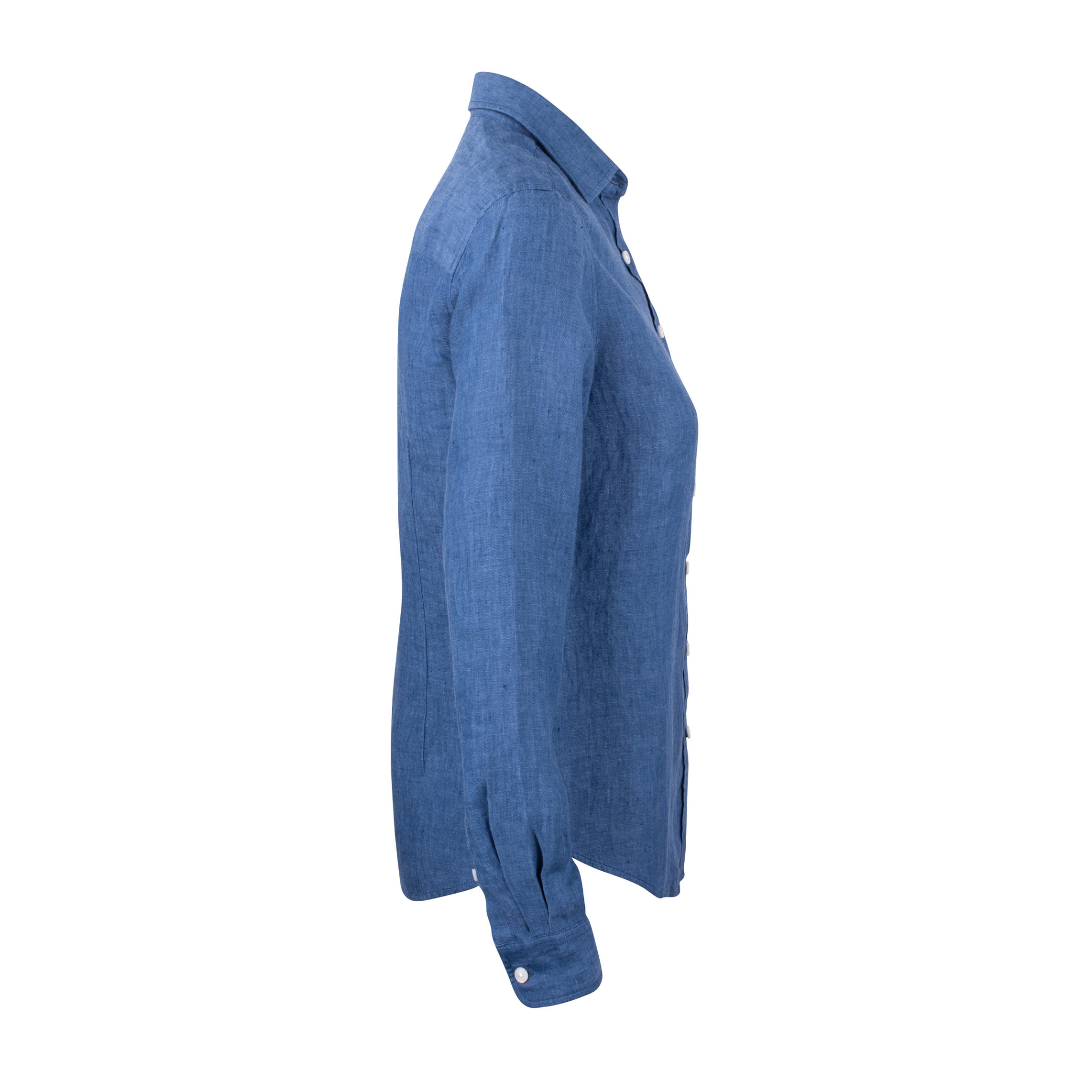 Cutter & Buck Summerland Linneskjorta Dam - Dream Blue-3