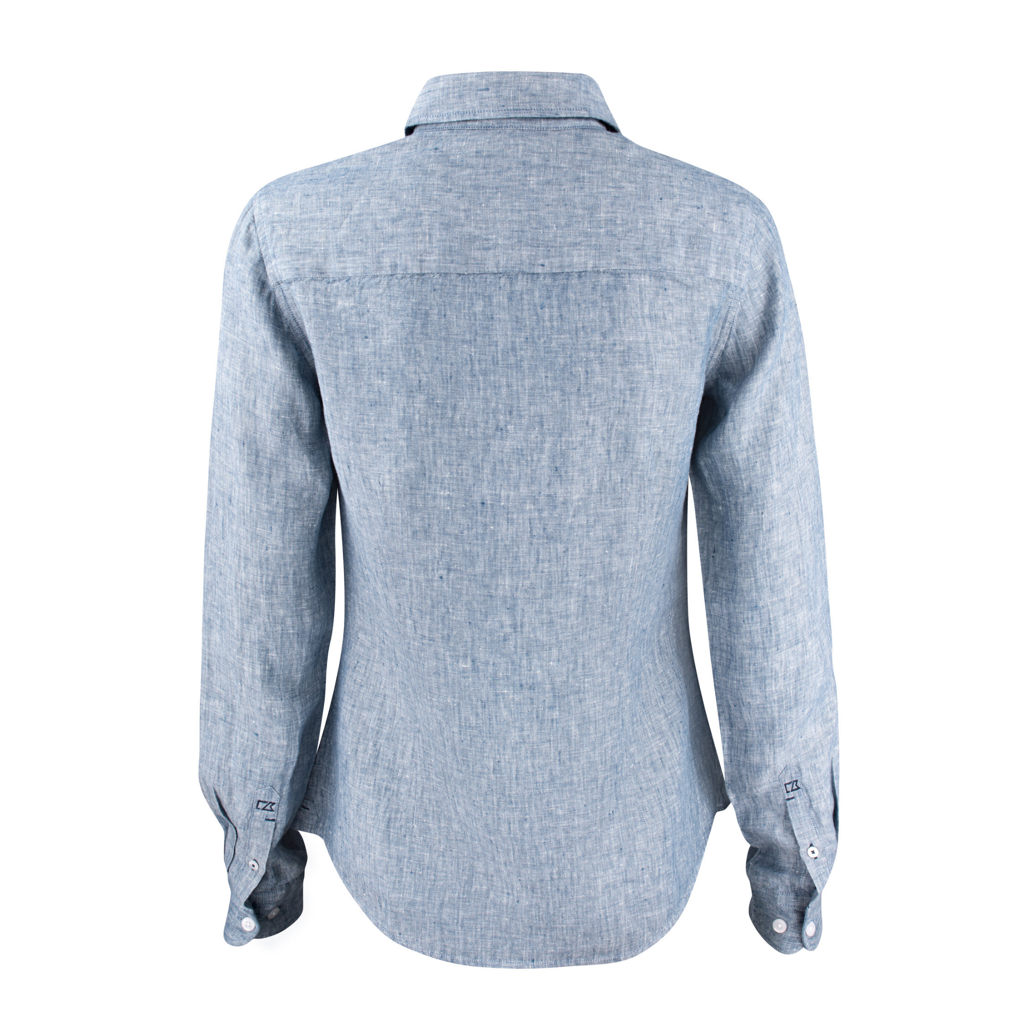 Cutter & Buck Summerland Linneskjorta Dam - Denim Melange-4