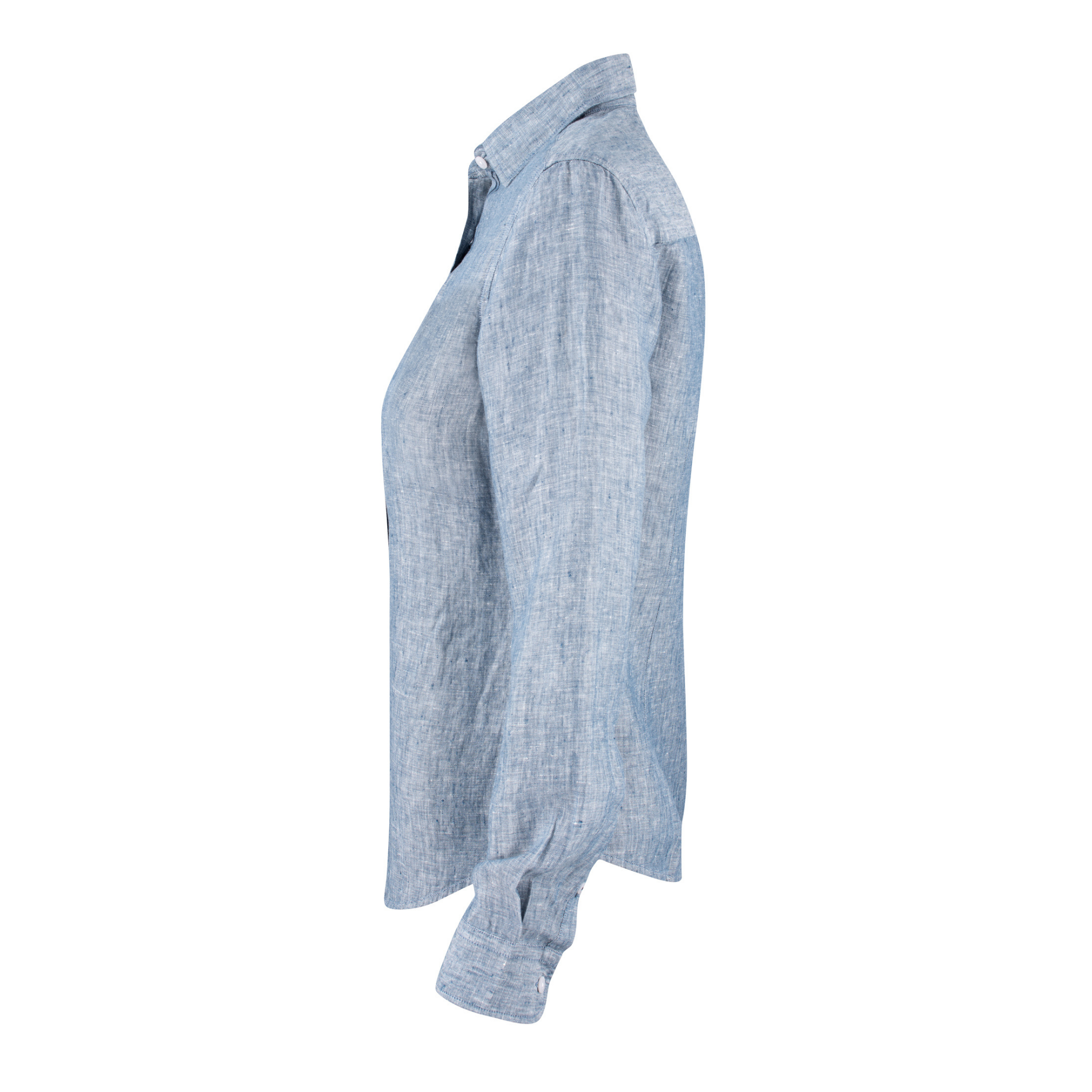 Cutter & Buck Summerland Linneskjorta Dam - Denim Melange-5