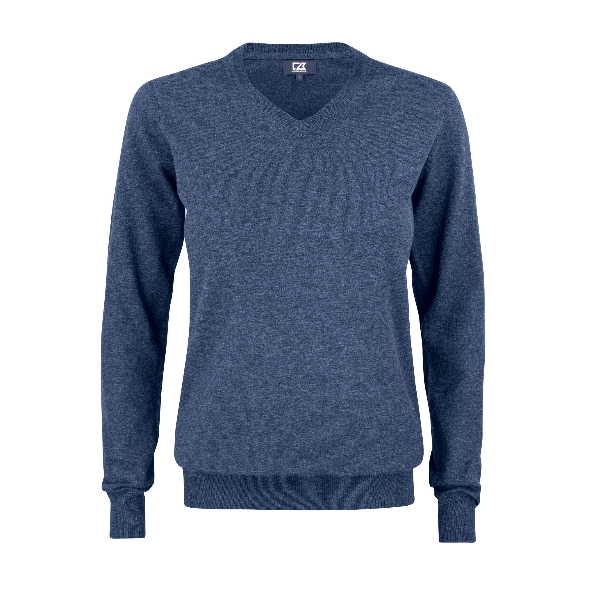 Cutter & Buck Oakville V-neck Dam - Marinmelerad-2