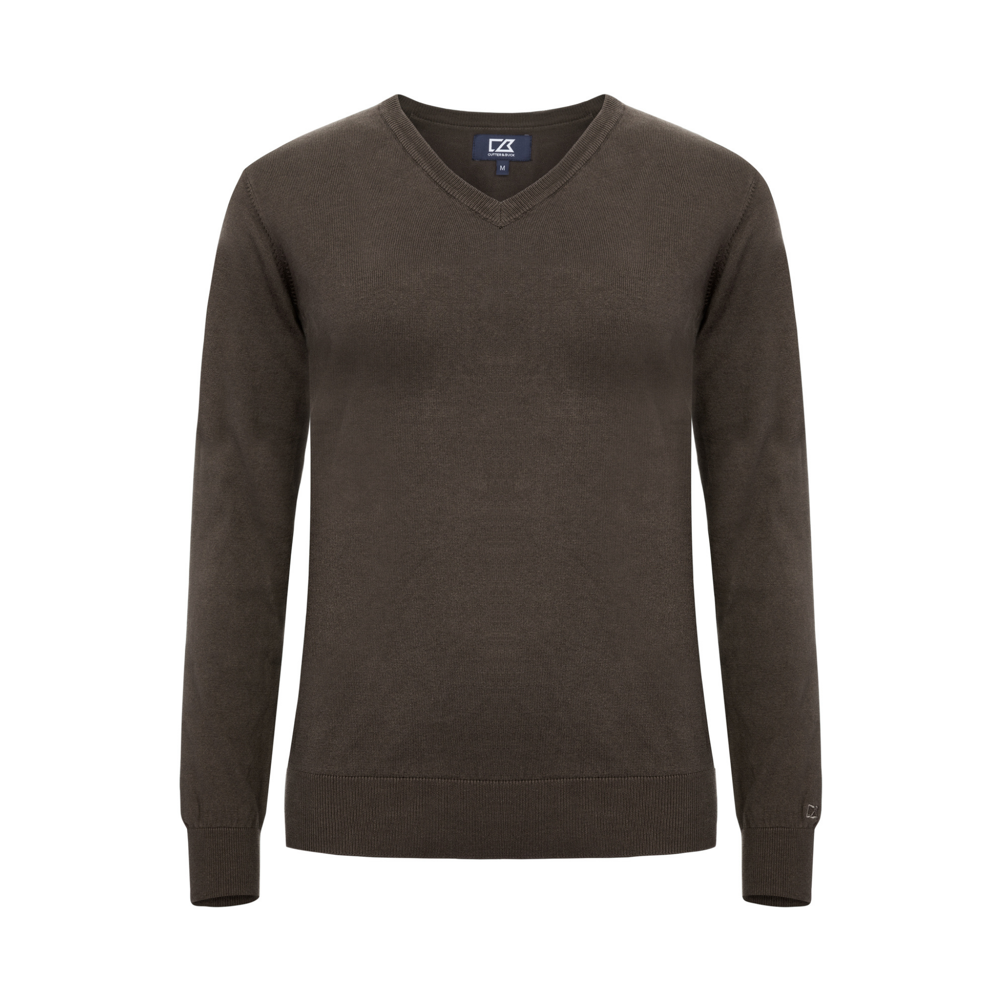 Cutter & Buck Oakville V-neck Dam - Dark Mocca-2
