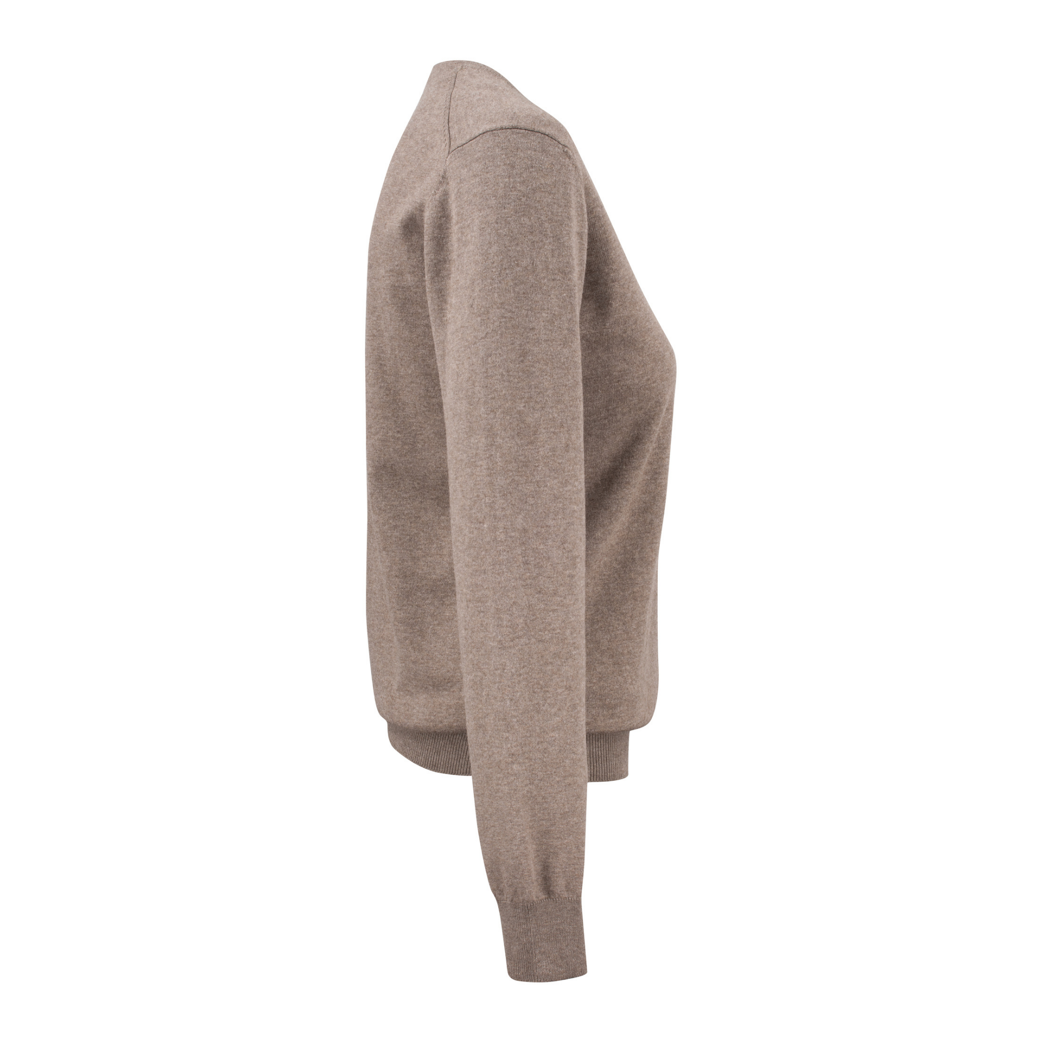 Cutter & Buck Oakville V-neck Dam - Nougatmelerad-3