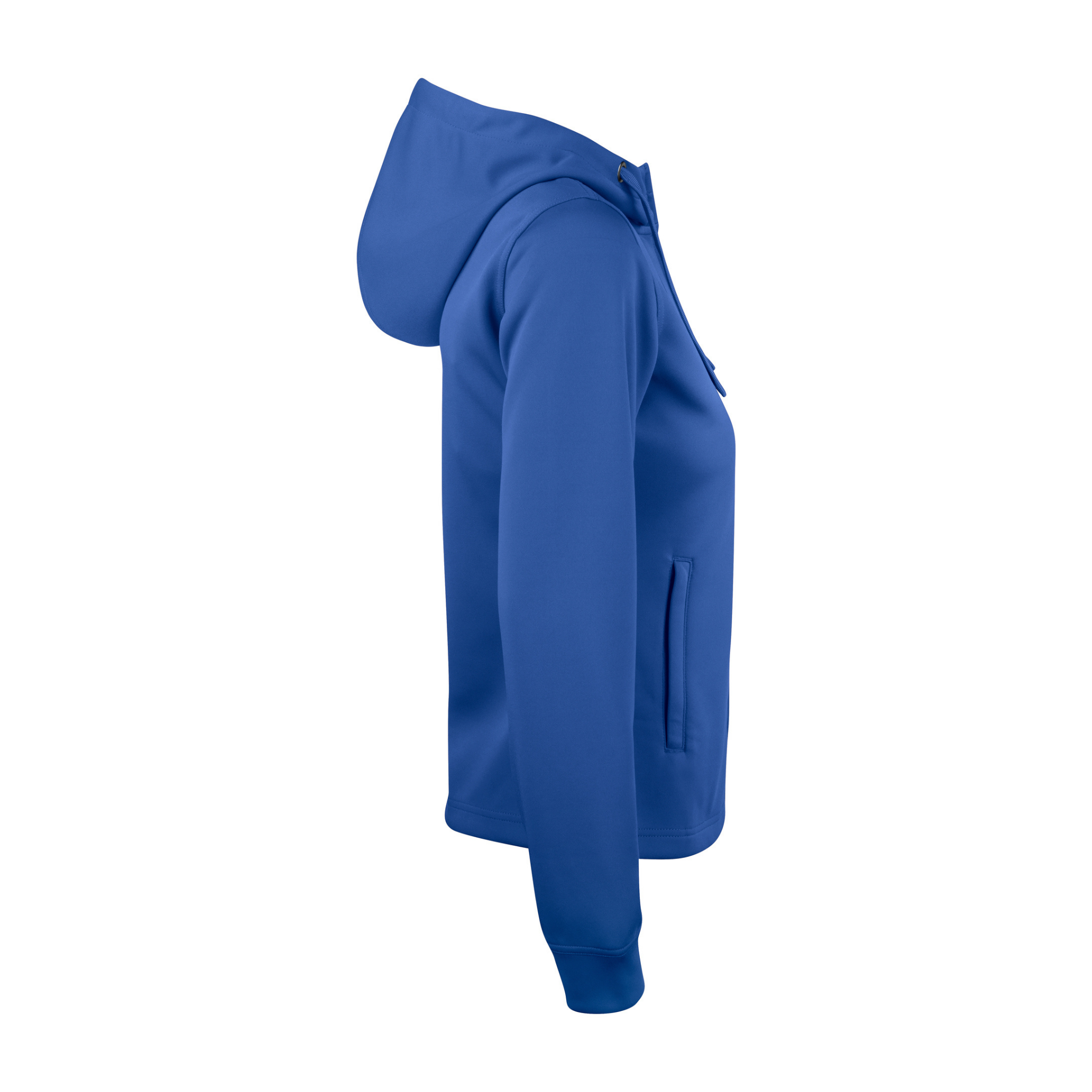 Clique Basic Active Hoodie Full Zip Dam - Royalblå-3