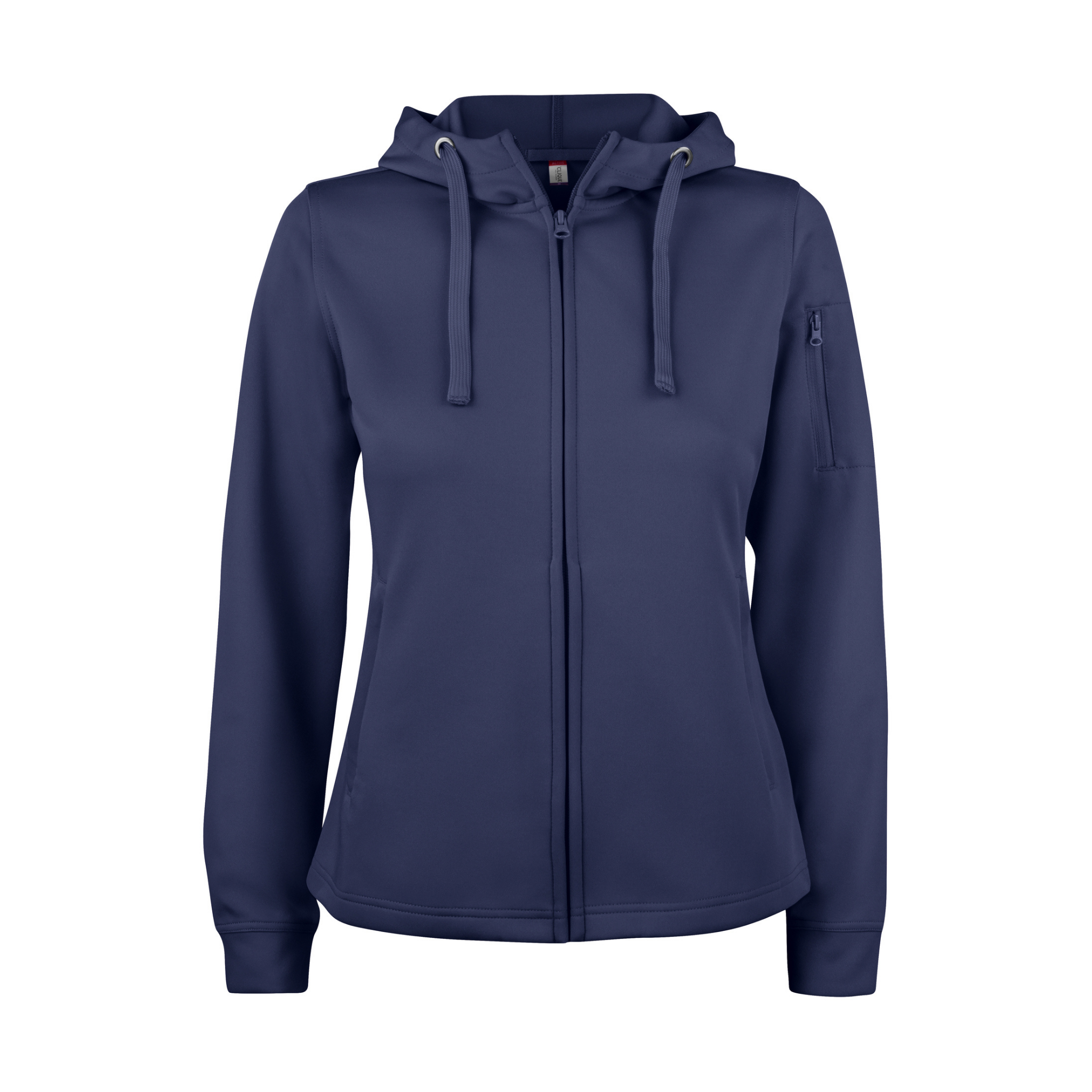 Clique Basic Active Hoodie Full Zip Dam - Mörk Marin-2