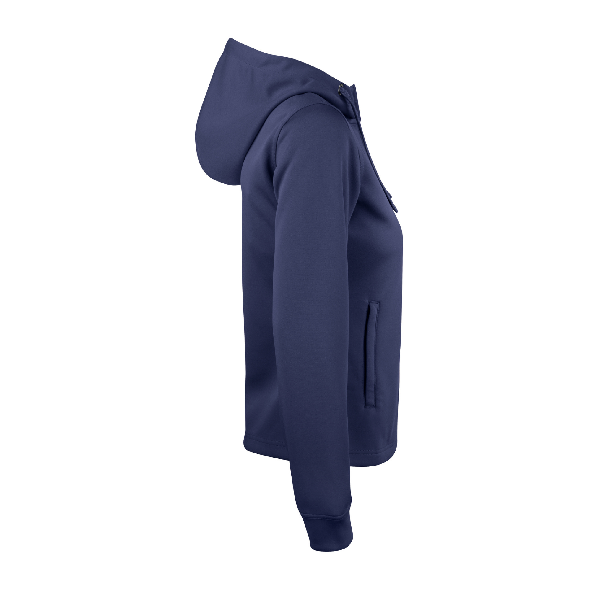 Clique Basic Active Hoodie Full Zip Dam - Mörk Marin-3