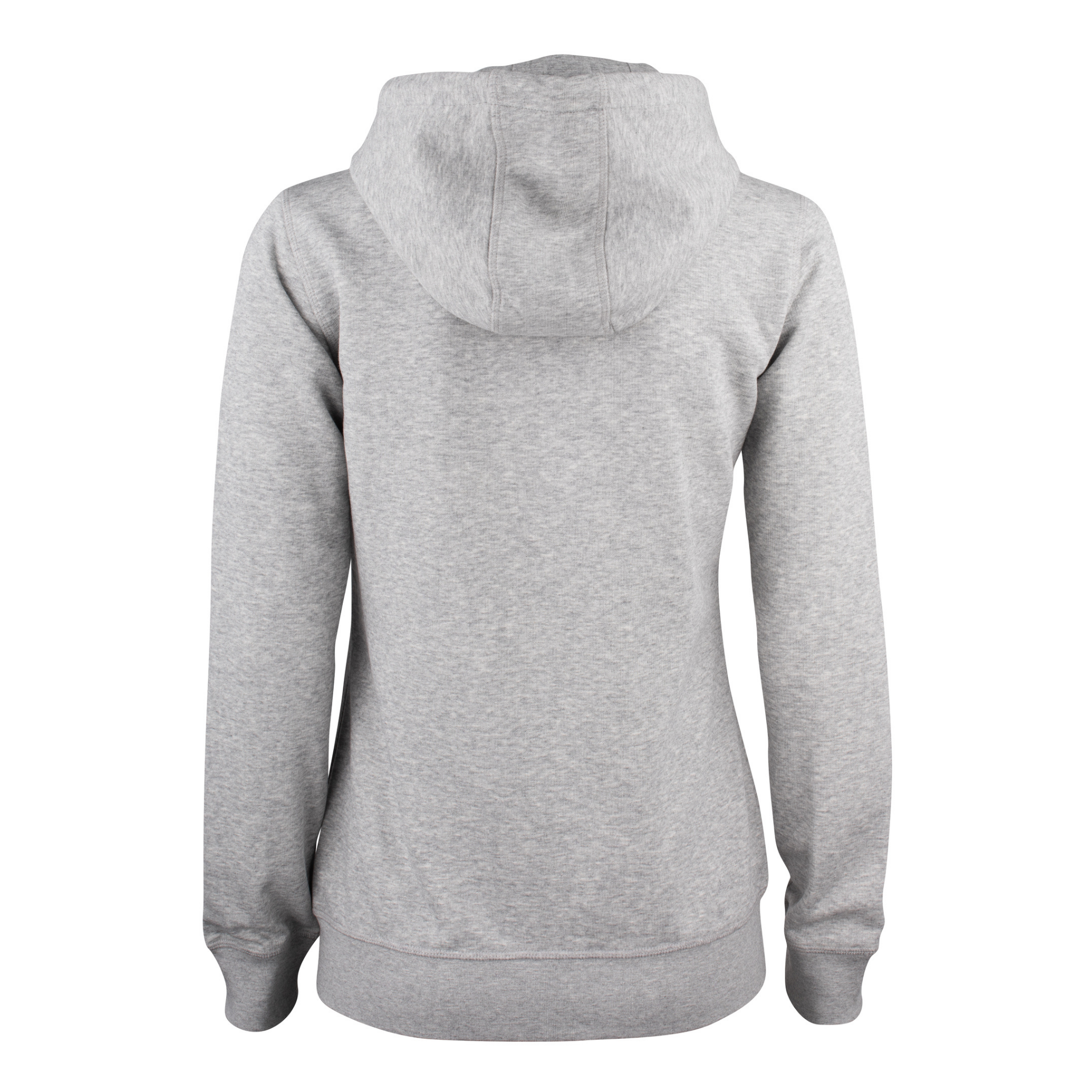 Clique Premium OC Hoody Full Zip Dam - Gråmelerad-4