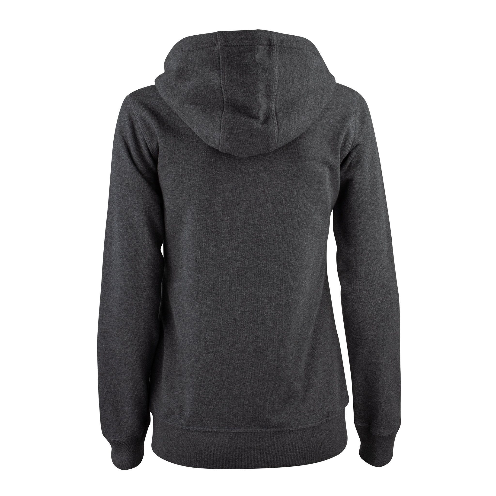 Clique Premium OC Hoody Full Zip Dam - Antracitmelerad-4
