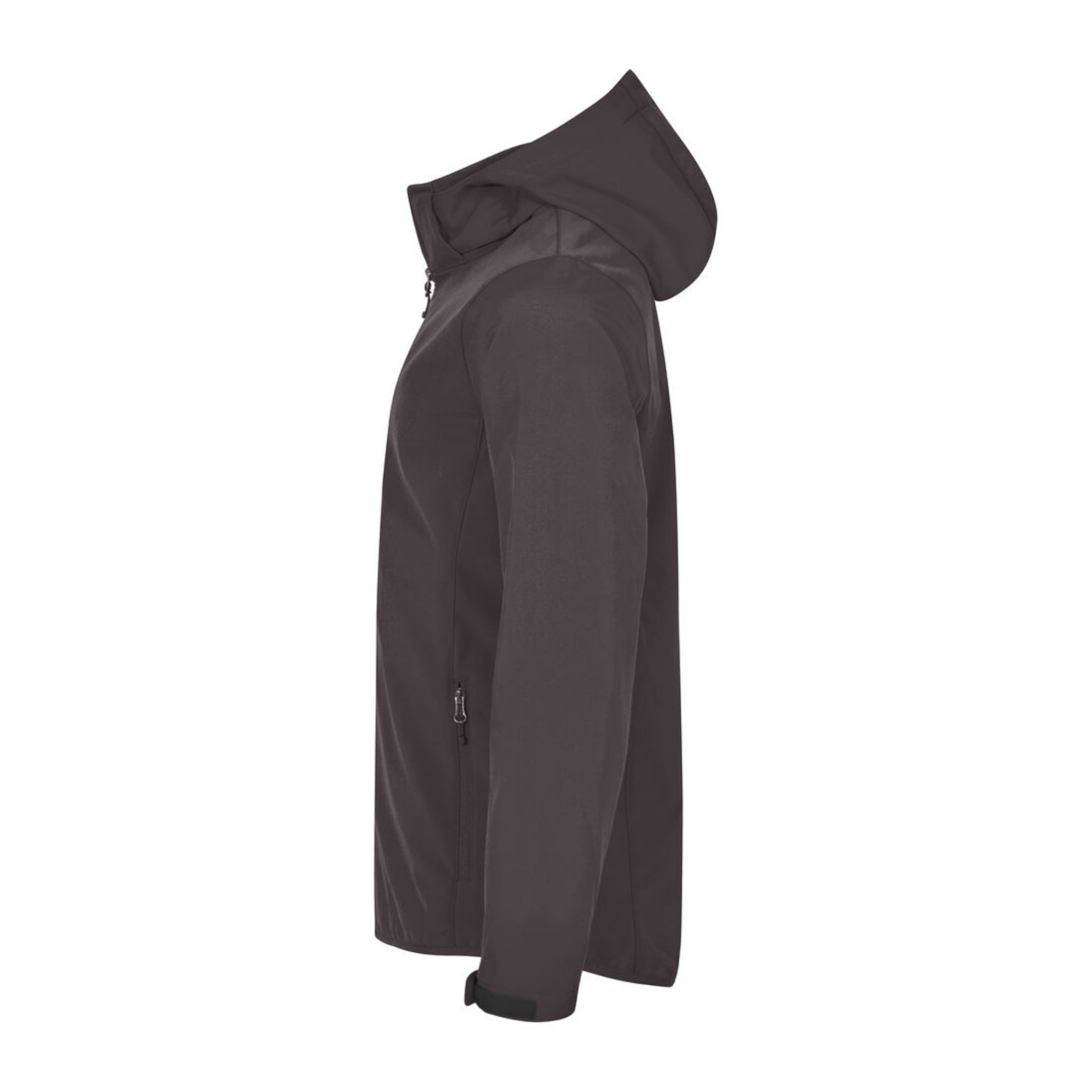 Clique Classic Softshell Hoodie Jacka Herr - Mörkgrå-5