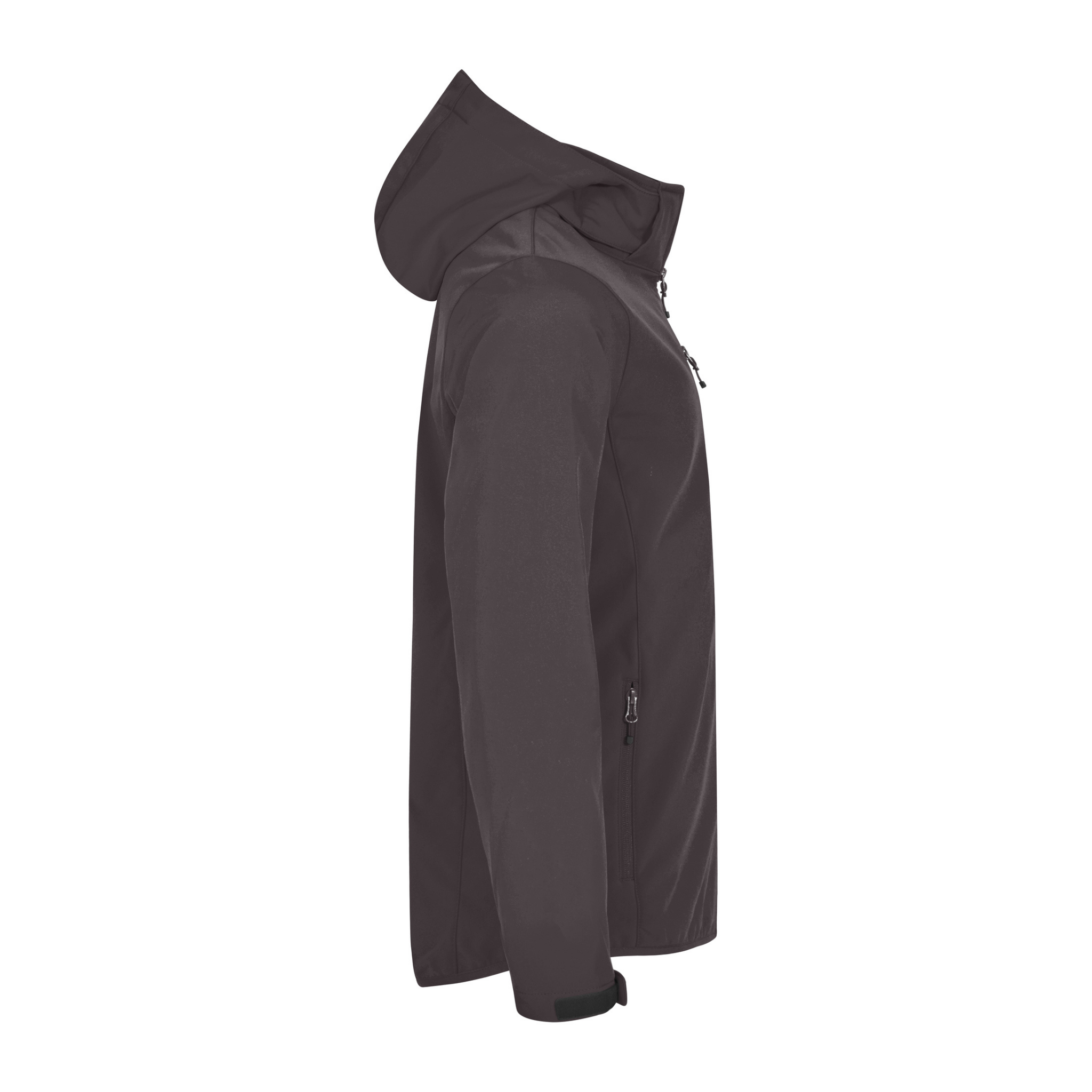 Clique Classic Softshell Hoodie Jacka Herr - Mörkgrå-3