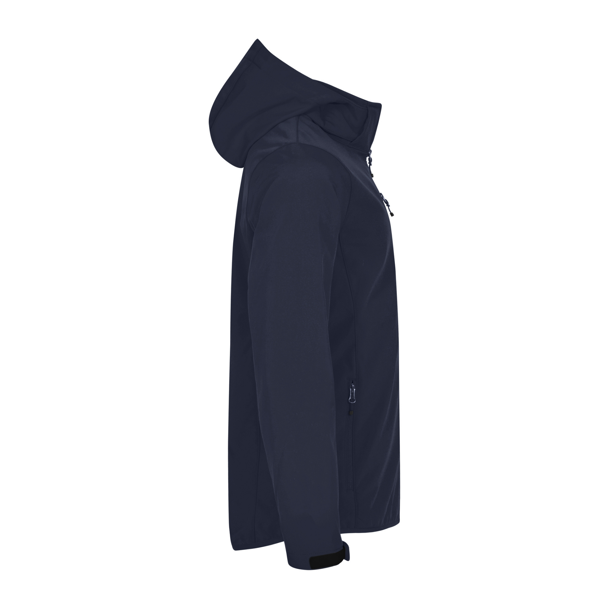 Clique Classic Softshell Hoodie Jacka Herr - Mörk Marin-3