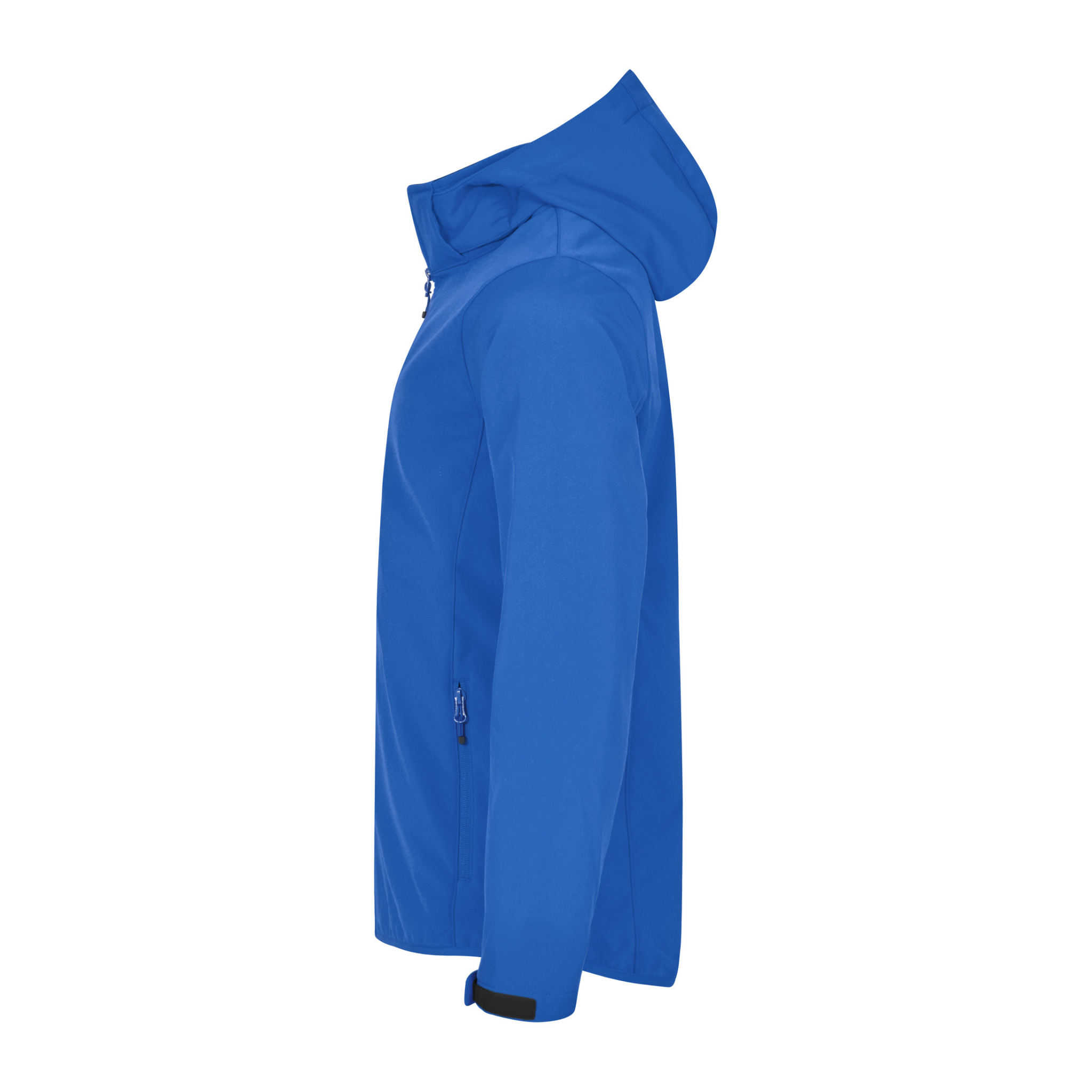 Clique Classic Softshell Hoodie Jacka Herr - Royalblå-5