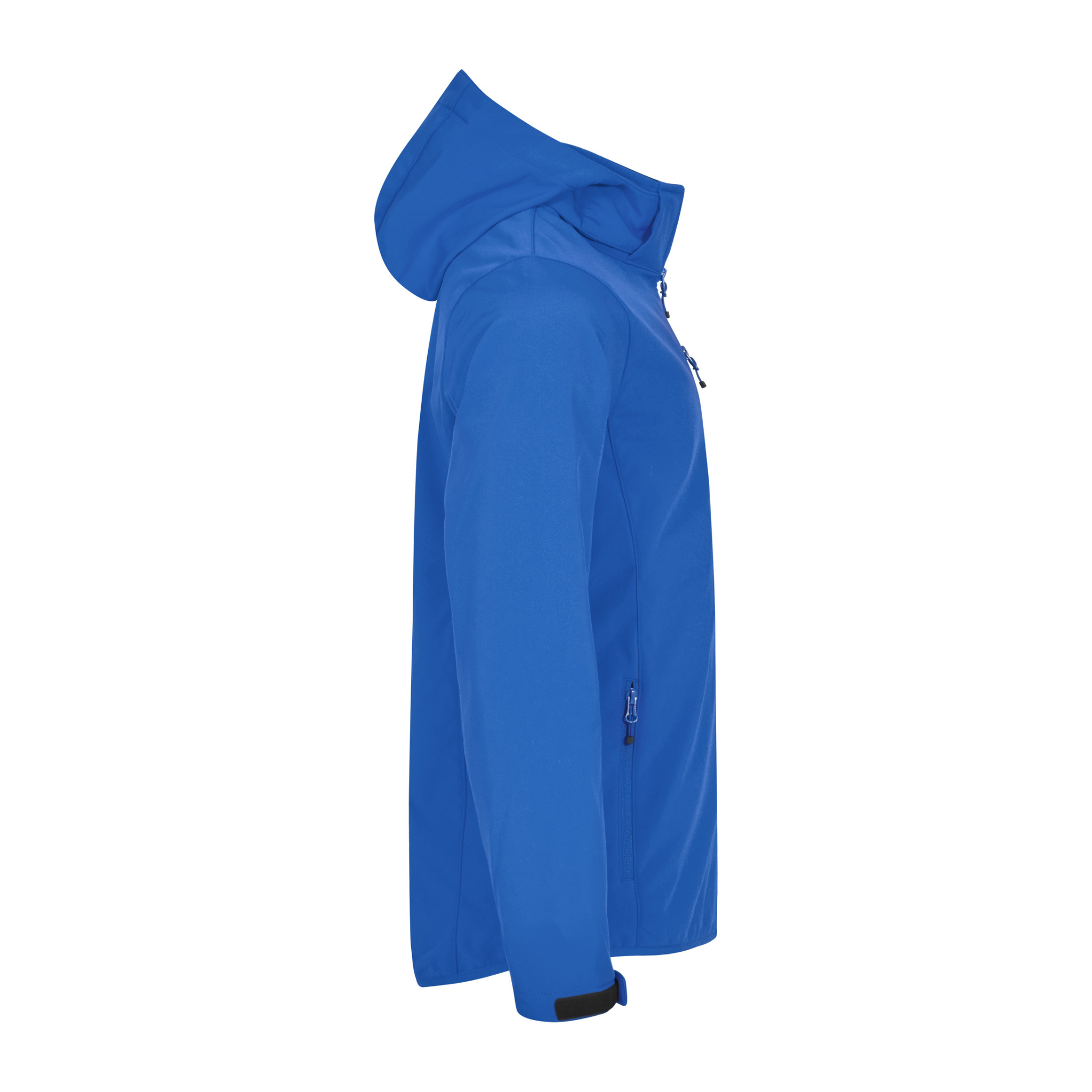 Clique Classic Softshell Hoodie Jacka Herr - Royalblå-3