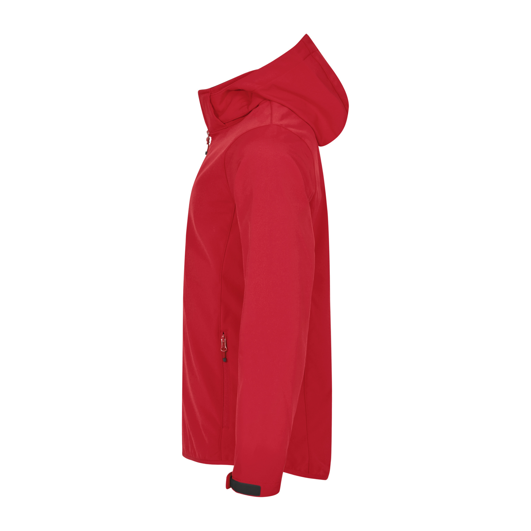 Clique Classic Softshell Hoodie Jacka Herr - Röd-5
