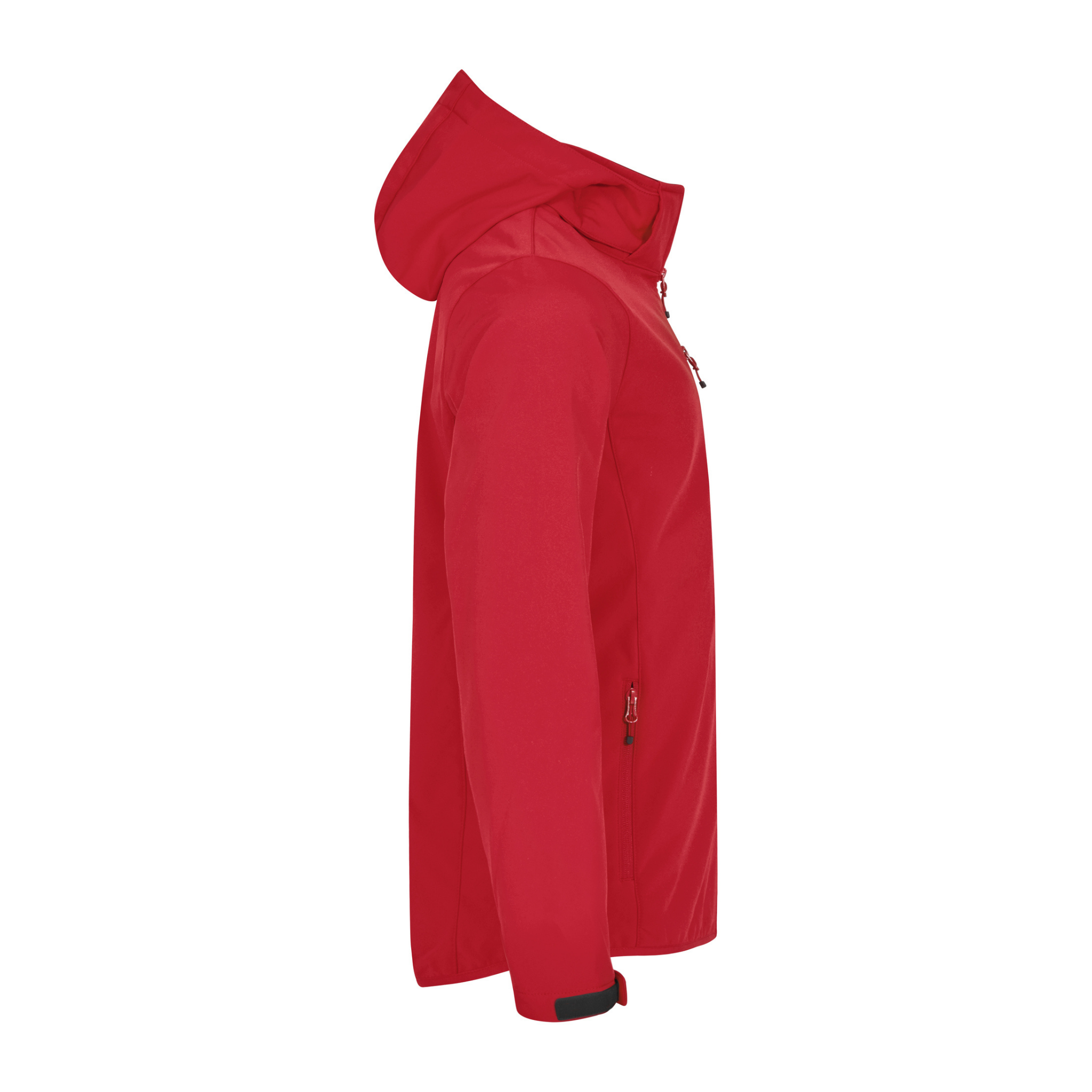 Clique Classic Softshell Hoodie Jacka Herr - Röd-3