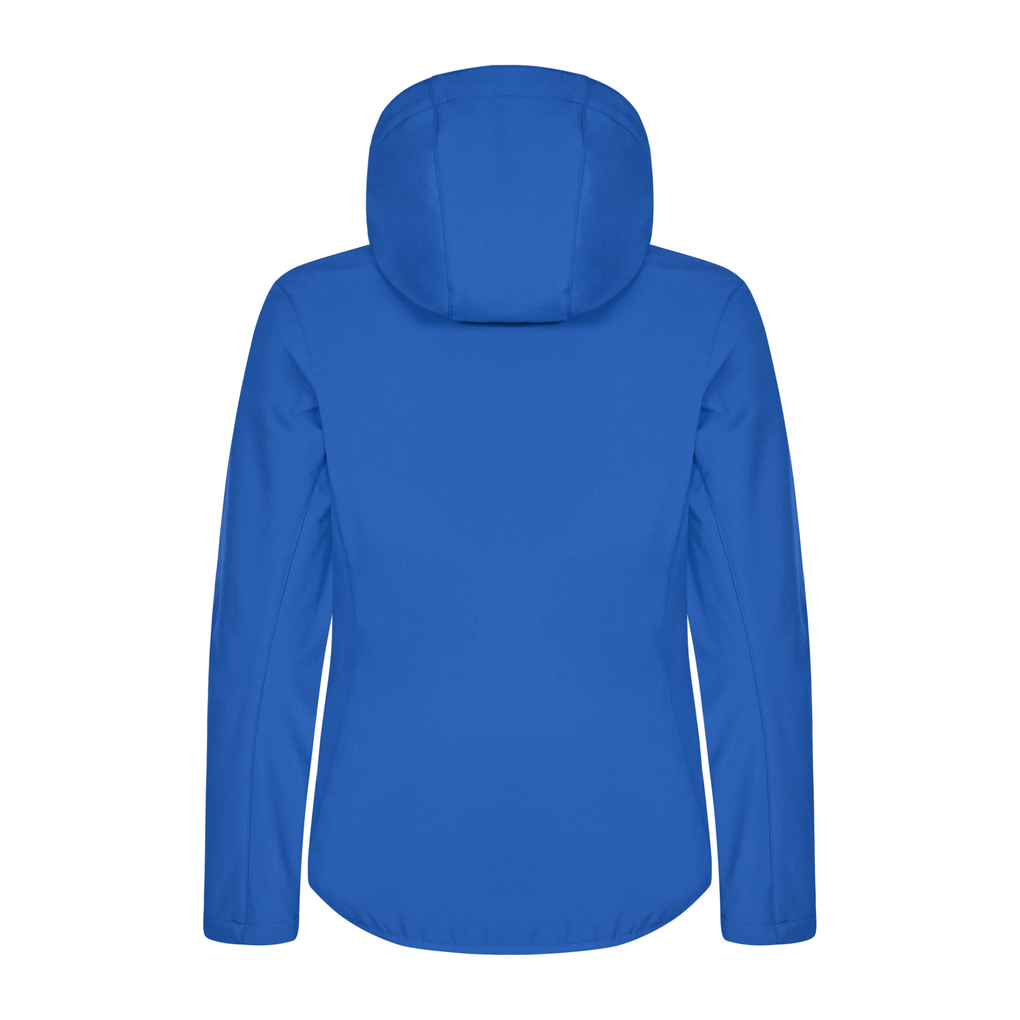 Clique Classic Softshell Hoodie Jacka Dam - Royalblå-4