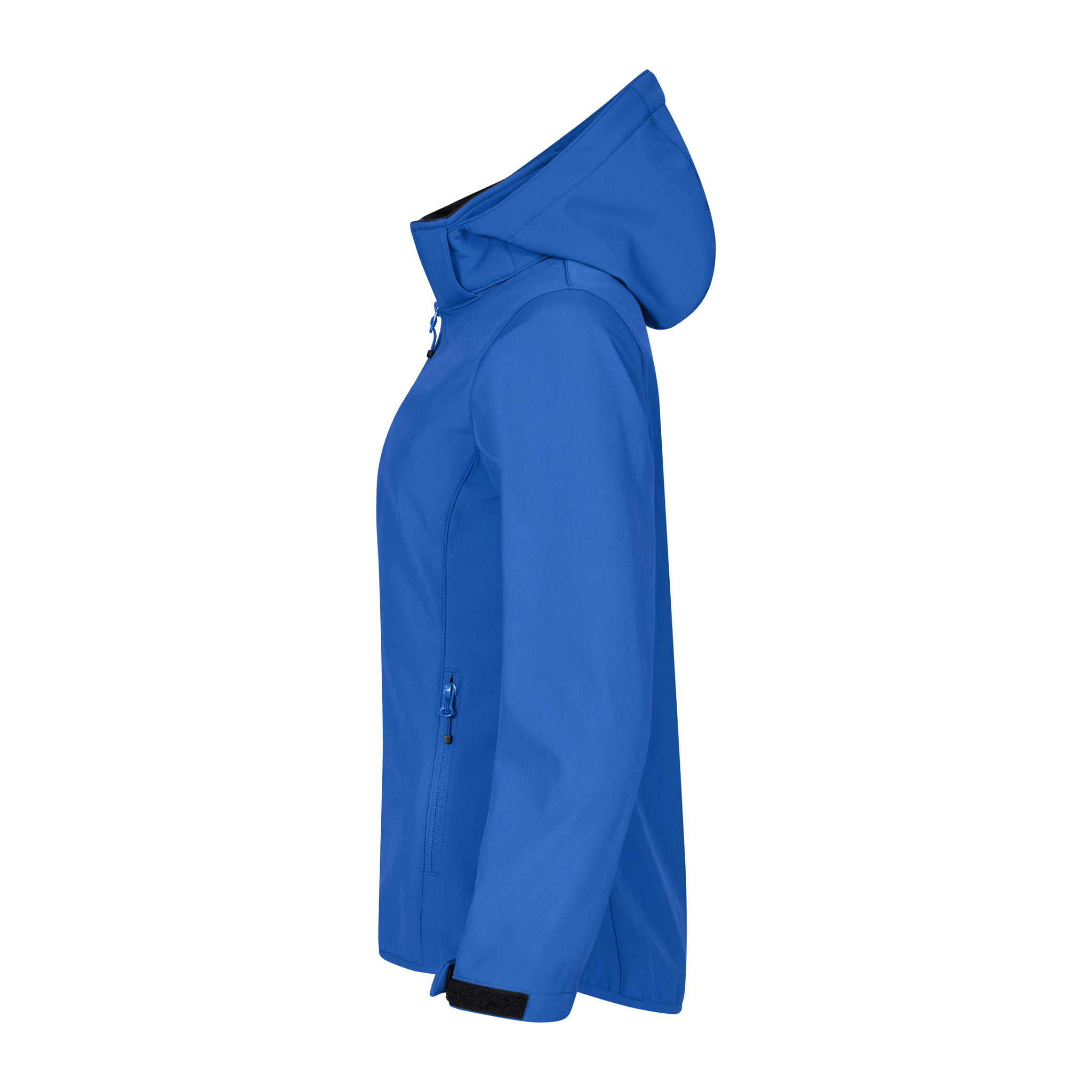 Clique Classic Softshell Hoodie Jacka Dam - Royalblå-5