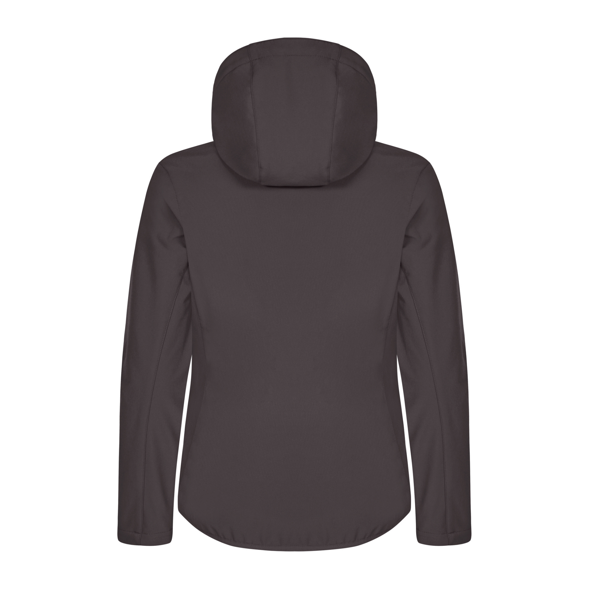 Clique Classic Softshell Hoodie Jacka Dam - Mörkgrå-4