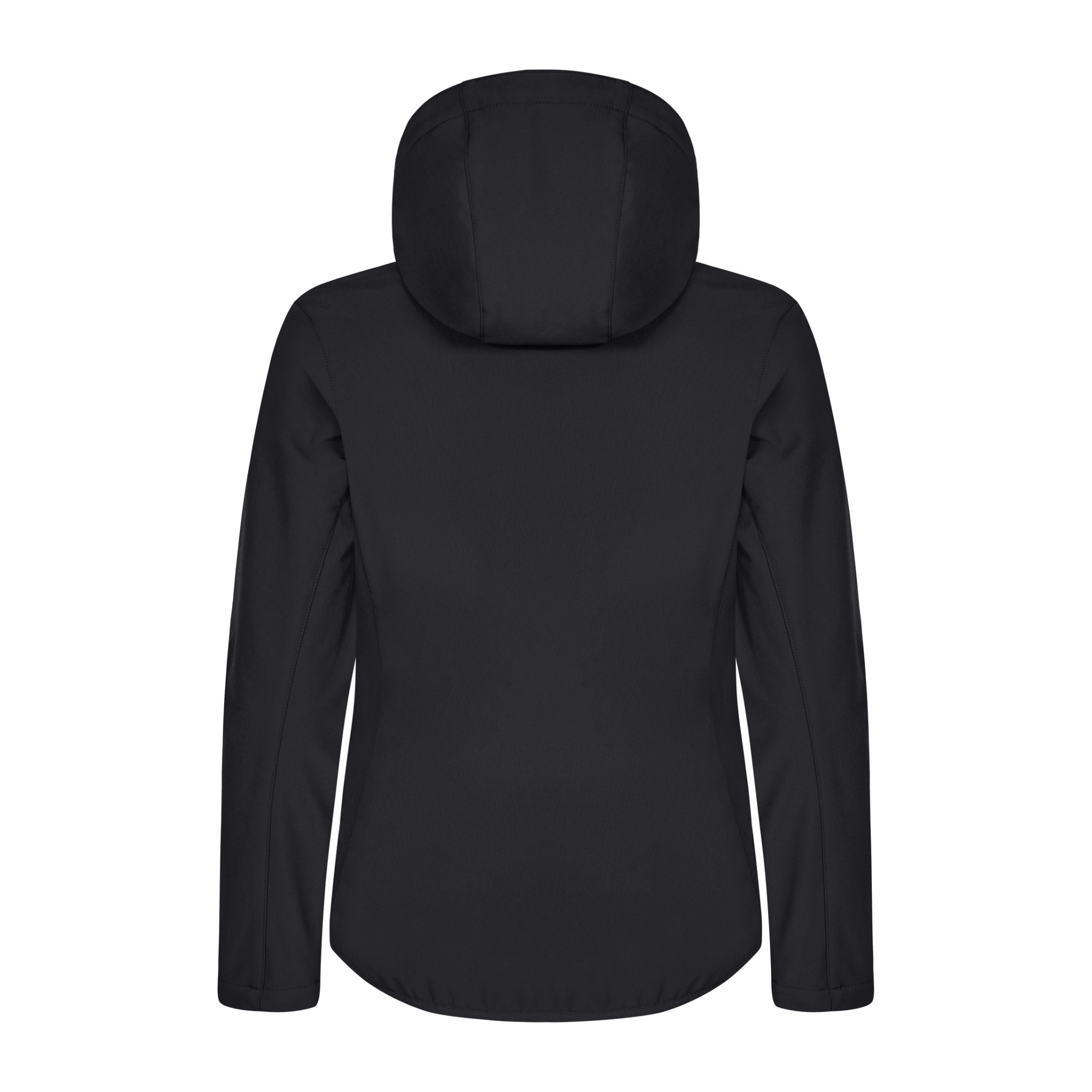 Clique Classic Softshell Hoodie Jacka Dam - Svart-4