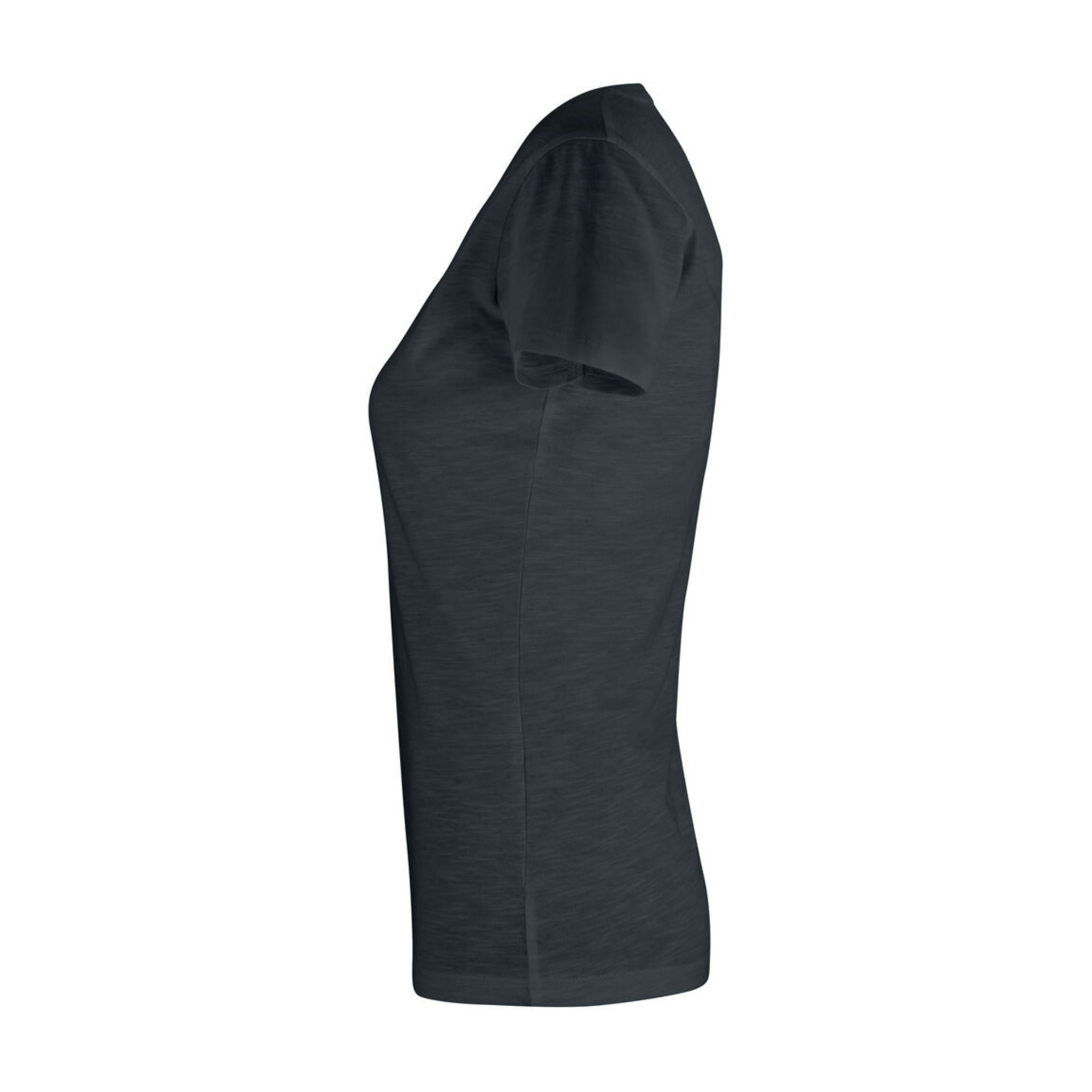 Clique Slub T-Shirt Dam - Svart-5