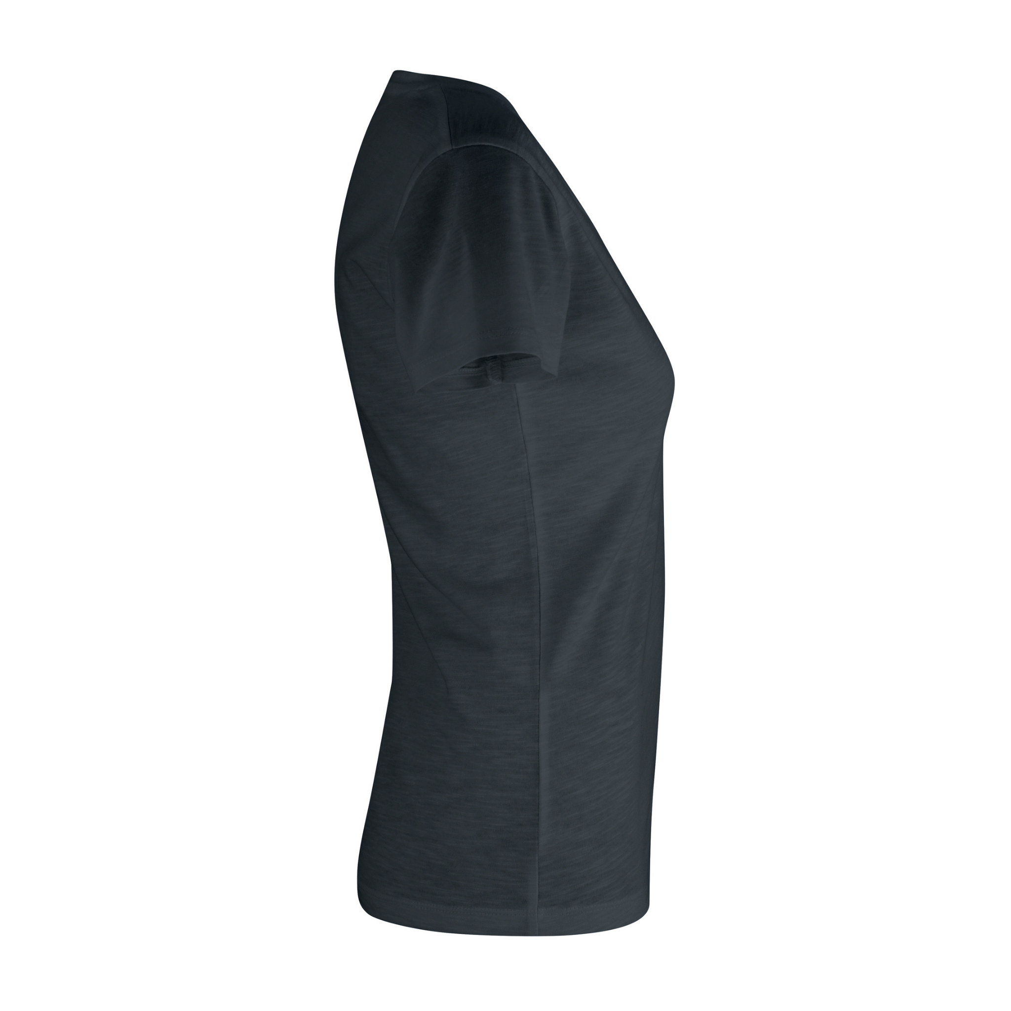 Clique Slub T-Shirt Dam - Svart-3