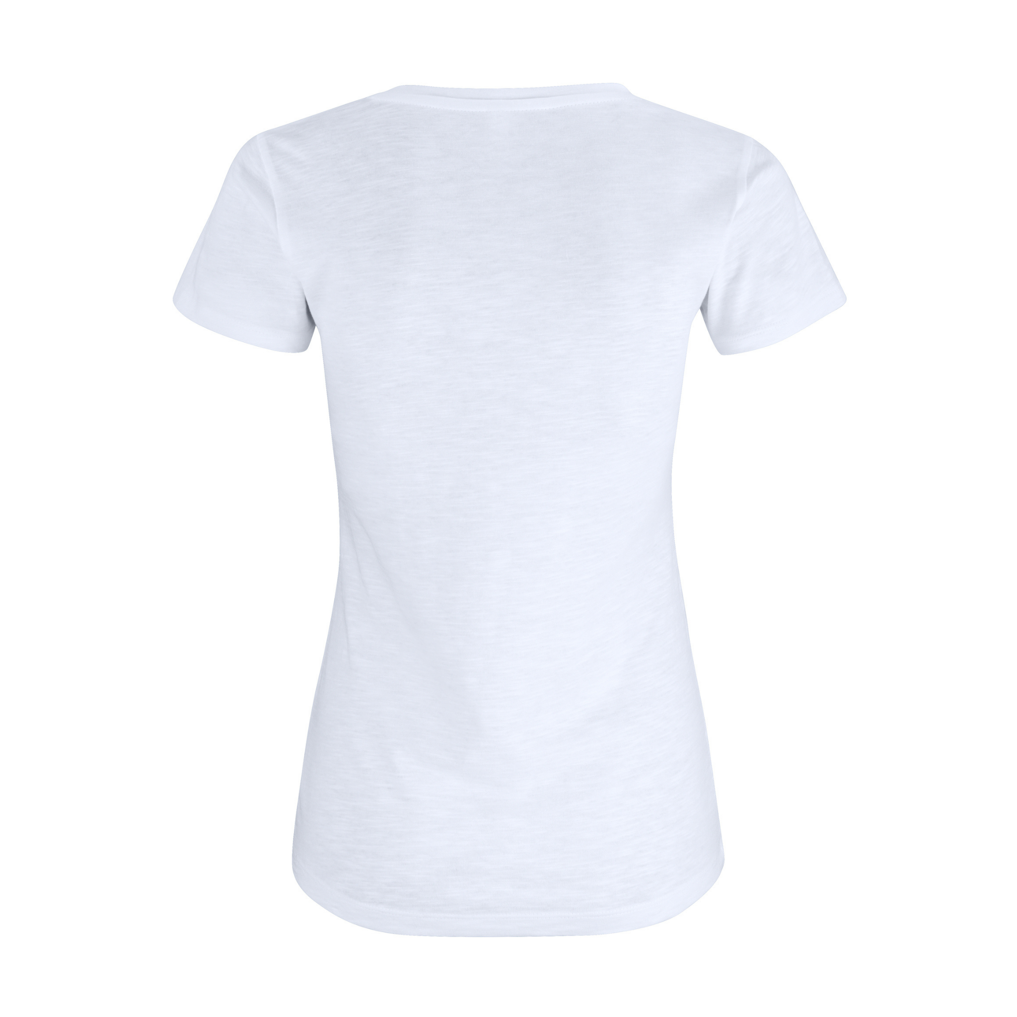 Clique Slub T-Shirt Dam - Vit-4