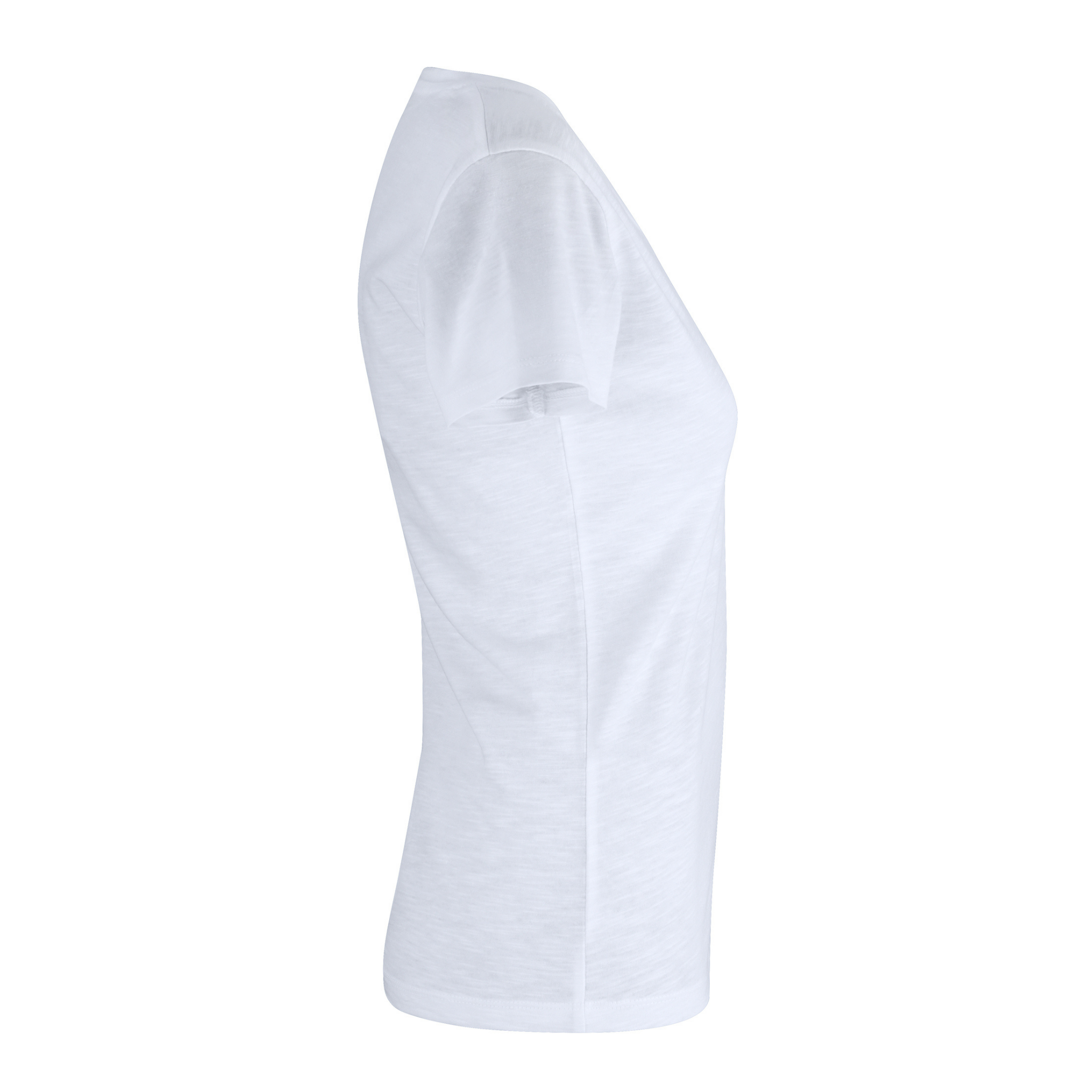 Clique Slub T-Shirt Dam - Vit-3