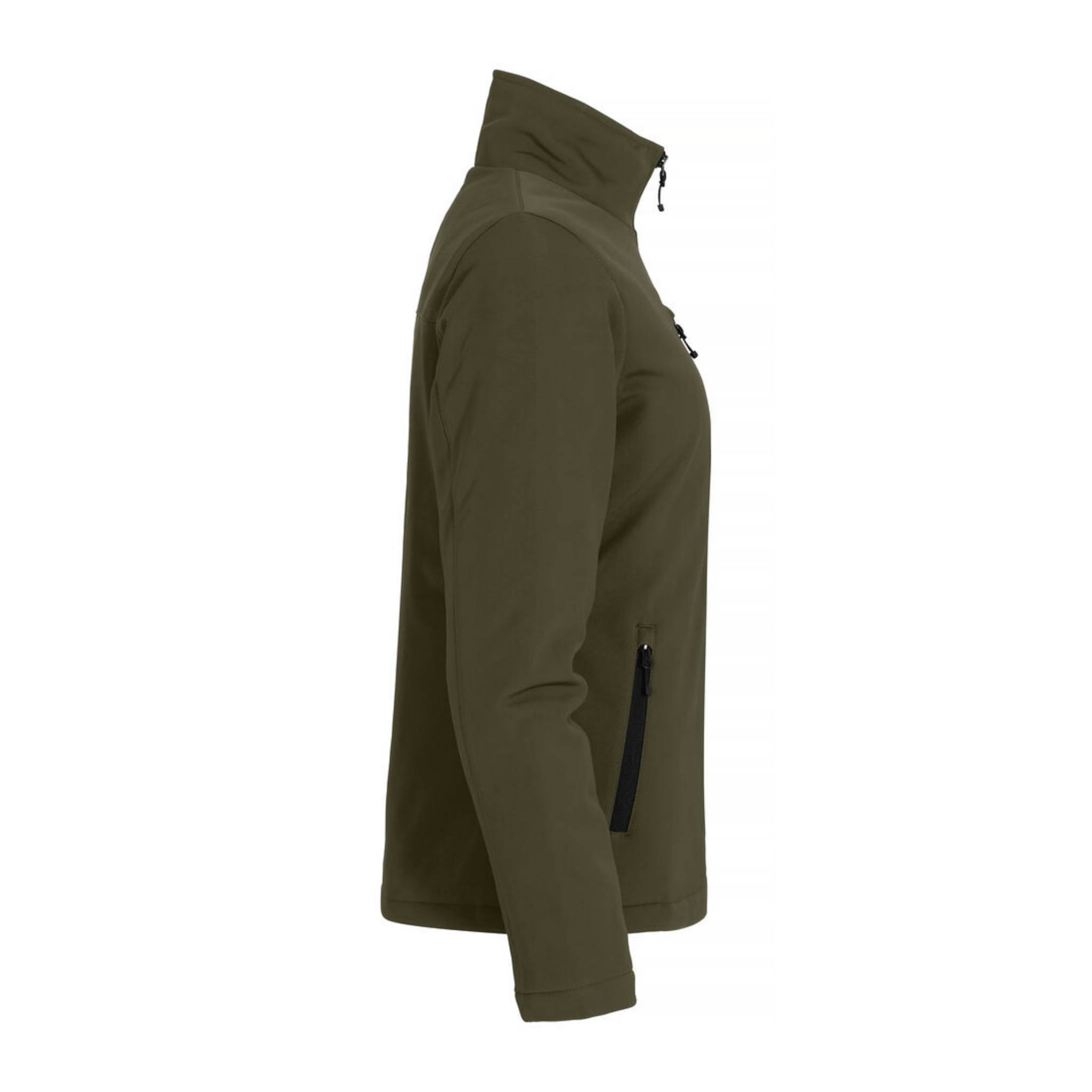 Clique Padded Softshell Jacket Dam - Dimmgrön-3