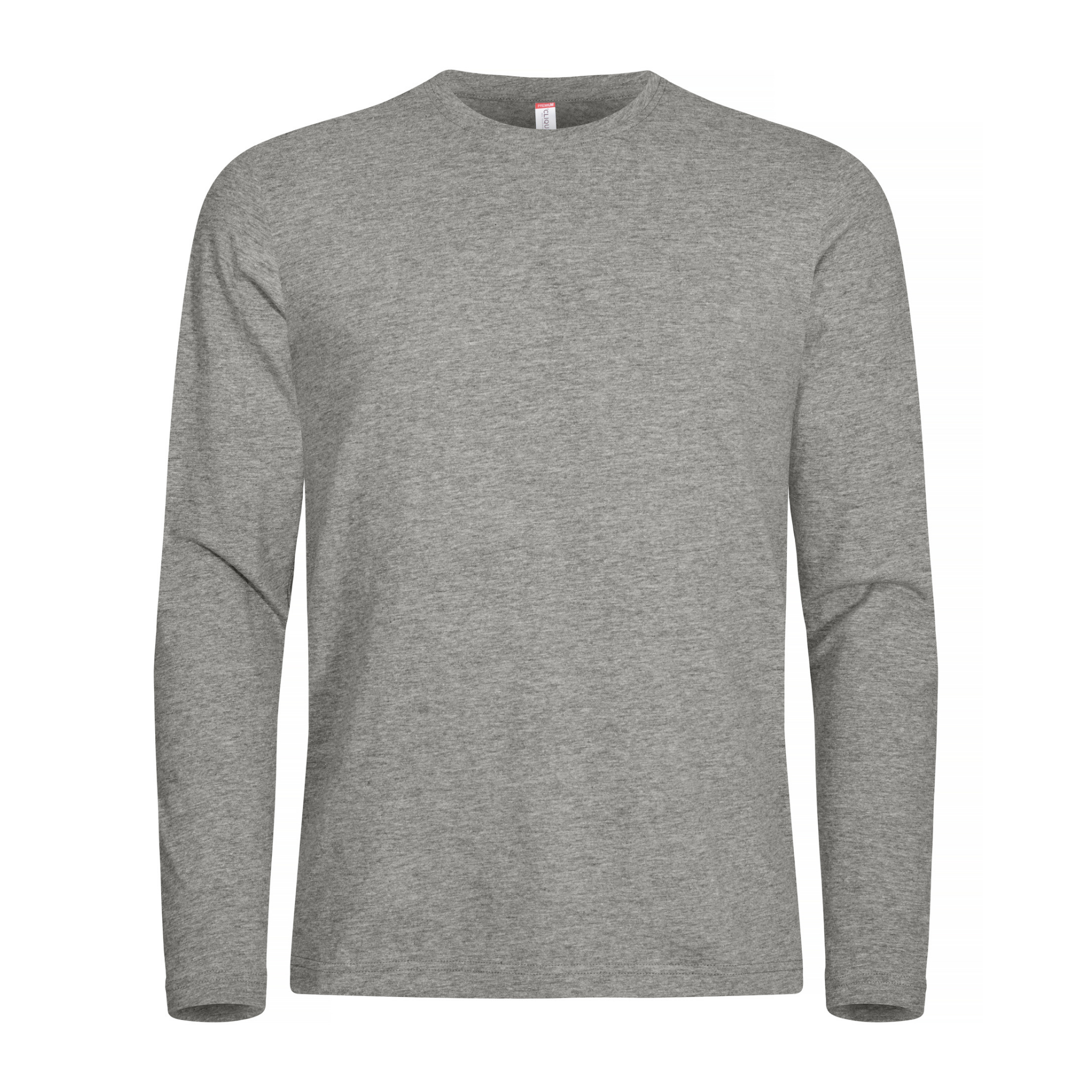 Clique Premium Fashion-T Herr - Gråmelerad-2