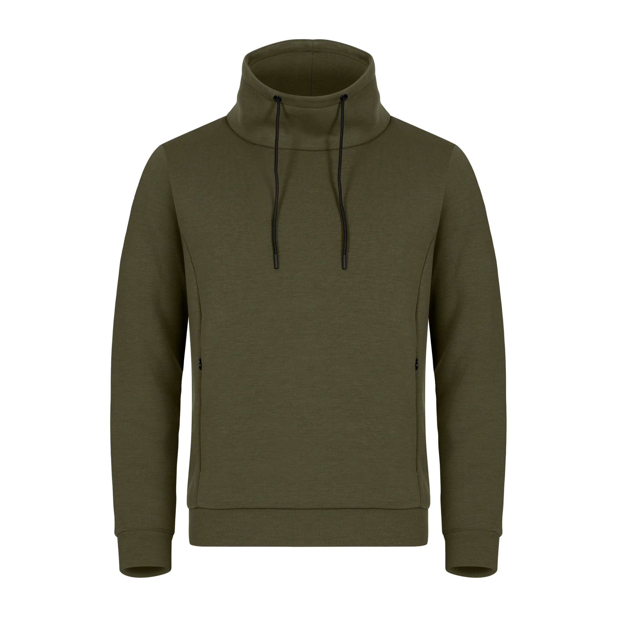 Clique Hobart Polo Sweatshirt Herr - Dimmgrön-2