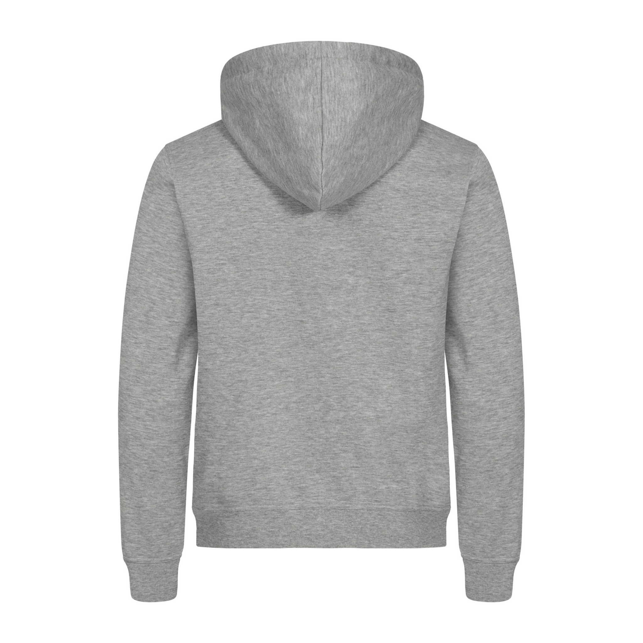 Clique Miami Hoodie Full Zip Herr - Gråmelerad-4