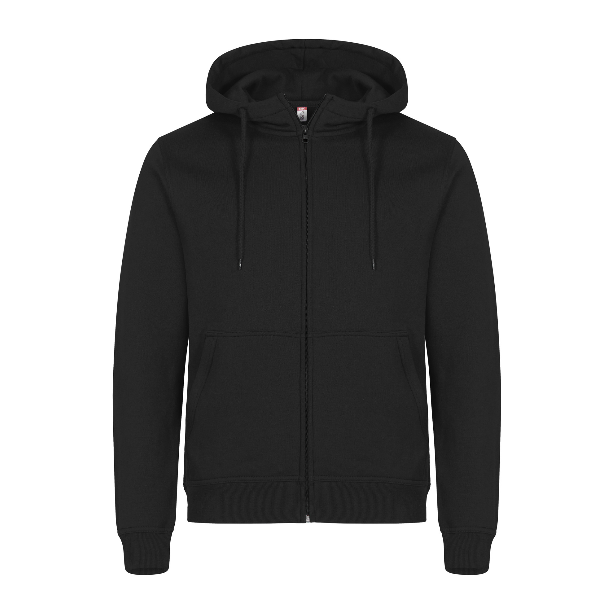 Clique Miami Hoodie Full Zip Herr - Svart-2