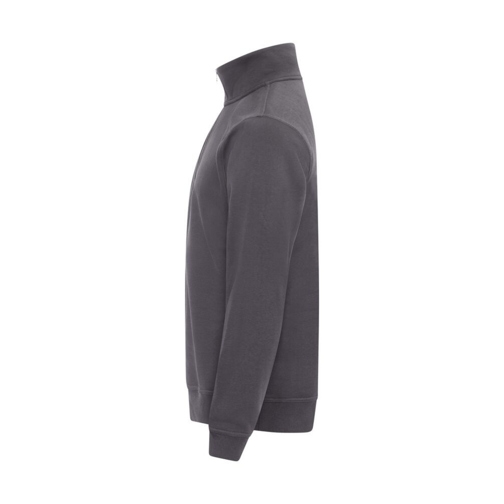Clique Miami Sweatshirt Half Zip Herr - Metallgrå-5