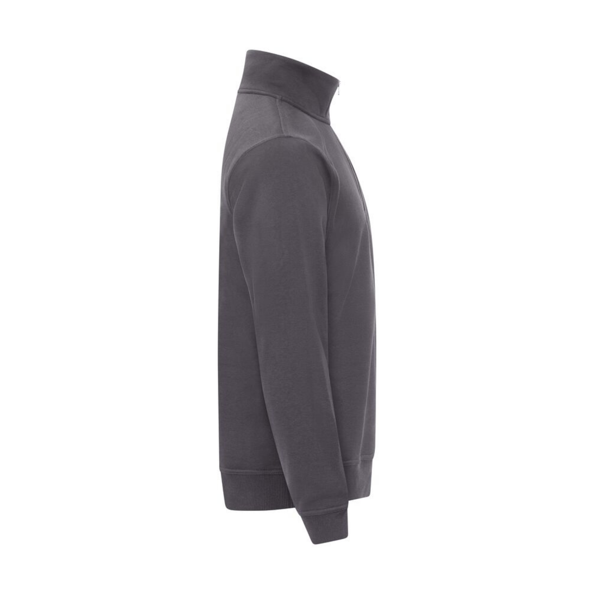 Clique Miami Sweatshirt Half Zip Herr - Metallgrå-3