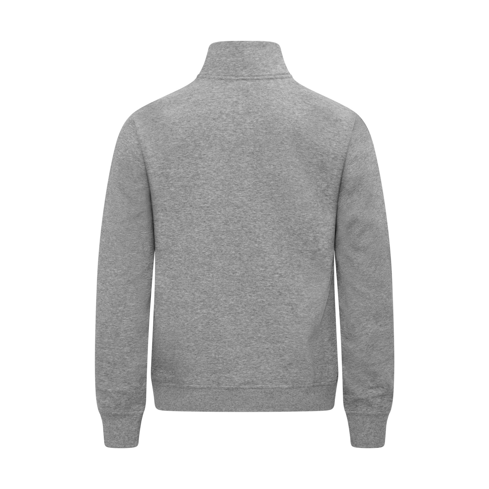 Clique Miami Sweatshirt Half Zip Herr - Gråmelerad-4