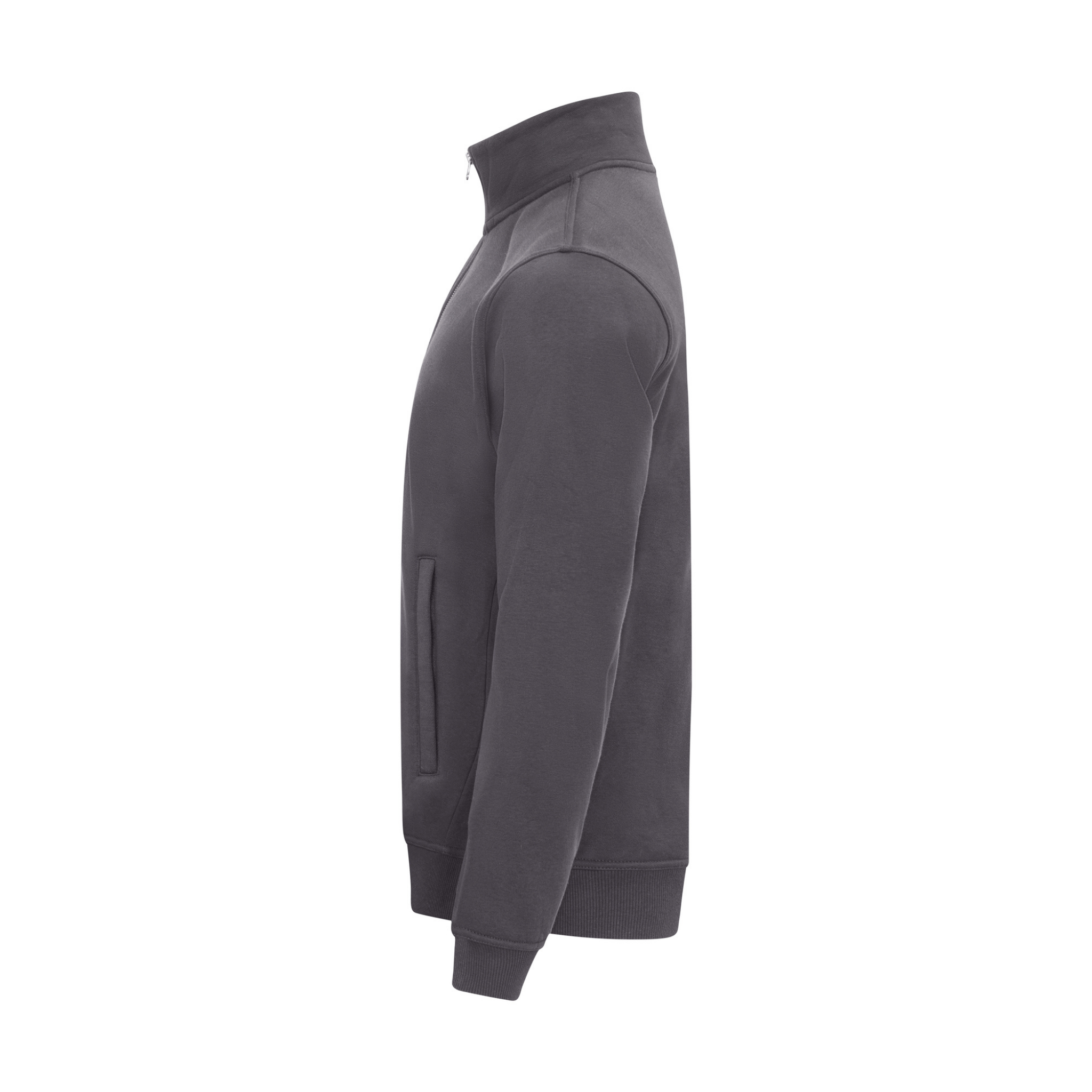 Clique Miami Cardigan Herr - Metallgrå-5